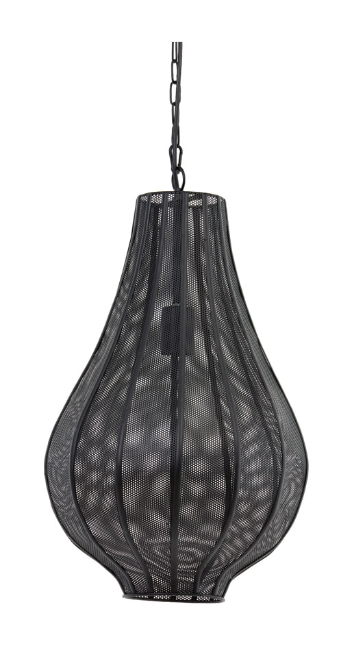 Light & Living Hanglamp 'Micha' Ø33cm, kleur Mat Zwart