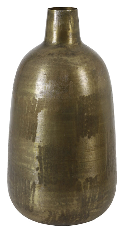 Light & Living Vaas 'Faryl' 43cm, kleur Antiek Brons
