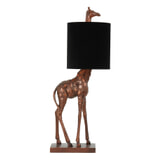 Light & Living Tafellamp 'Giraffe' 68cm, kleur Antiek Koper/Zwart