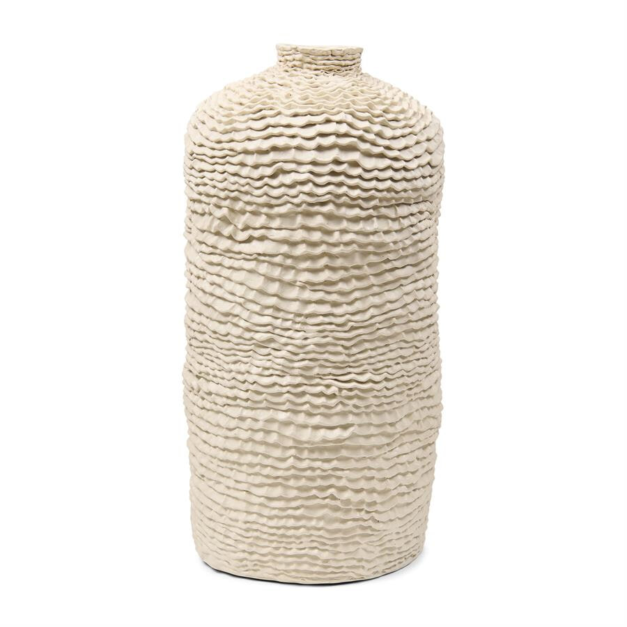 Rivièra Maison Vaas Solice Polyresin, 47cm - Naturel