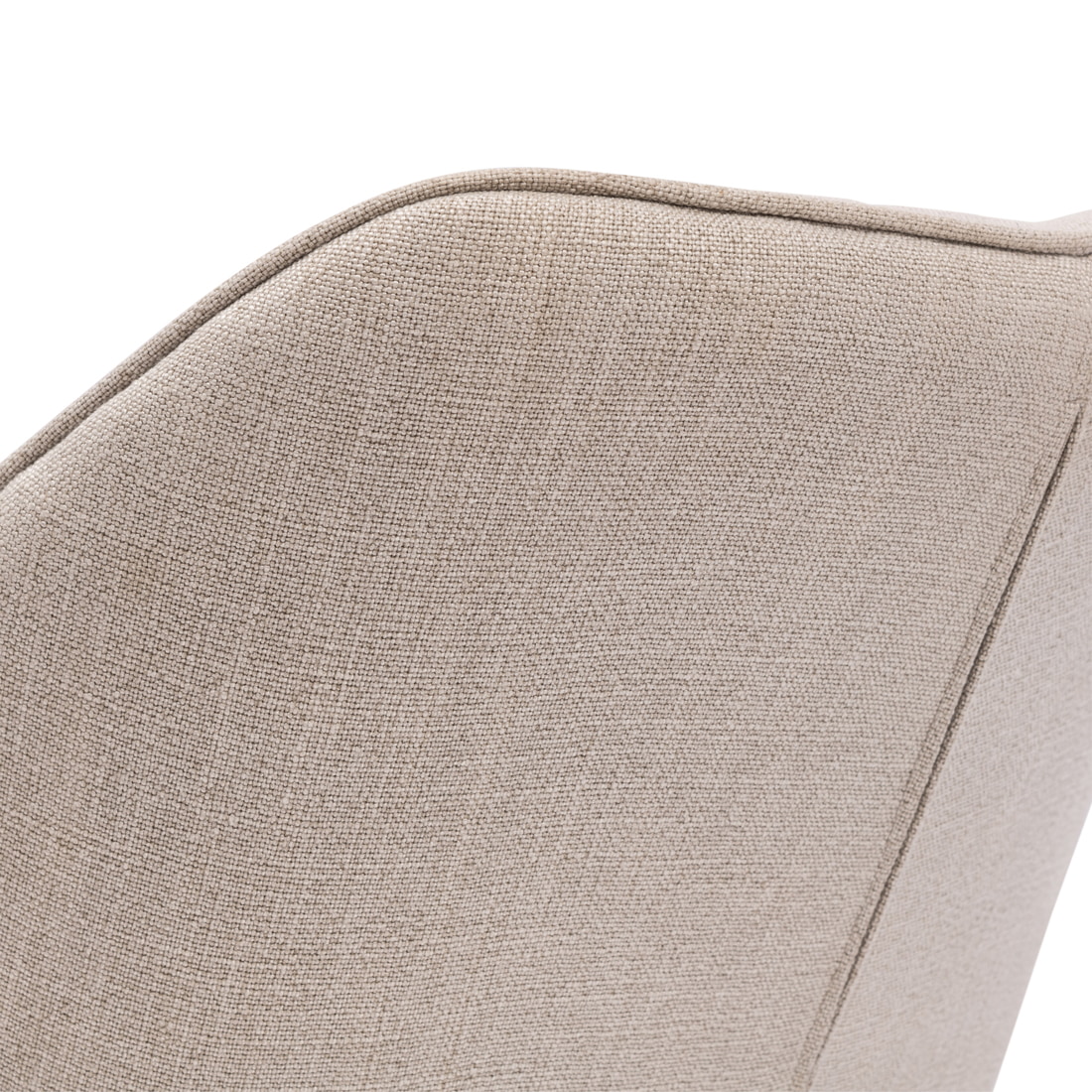 Rivièra Maison Draaibare Eetkamerstoel 'Carnaby' Linen, kleur Fabulous Flax