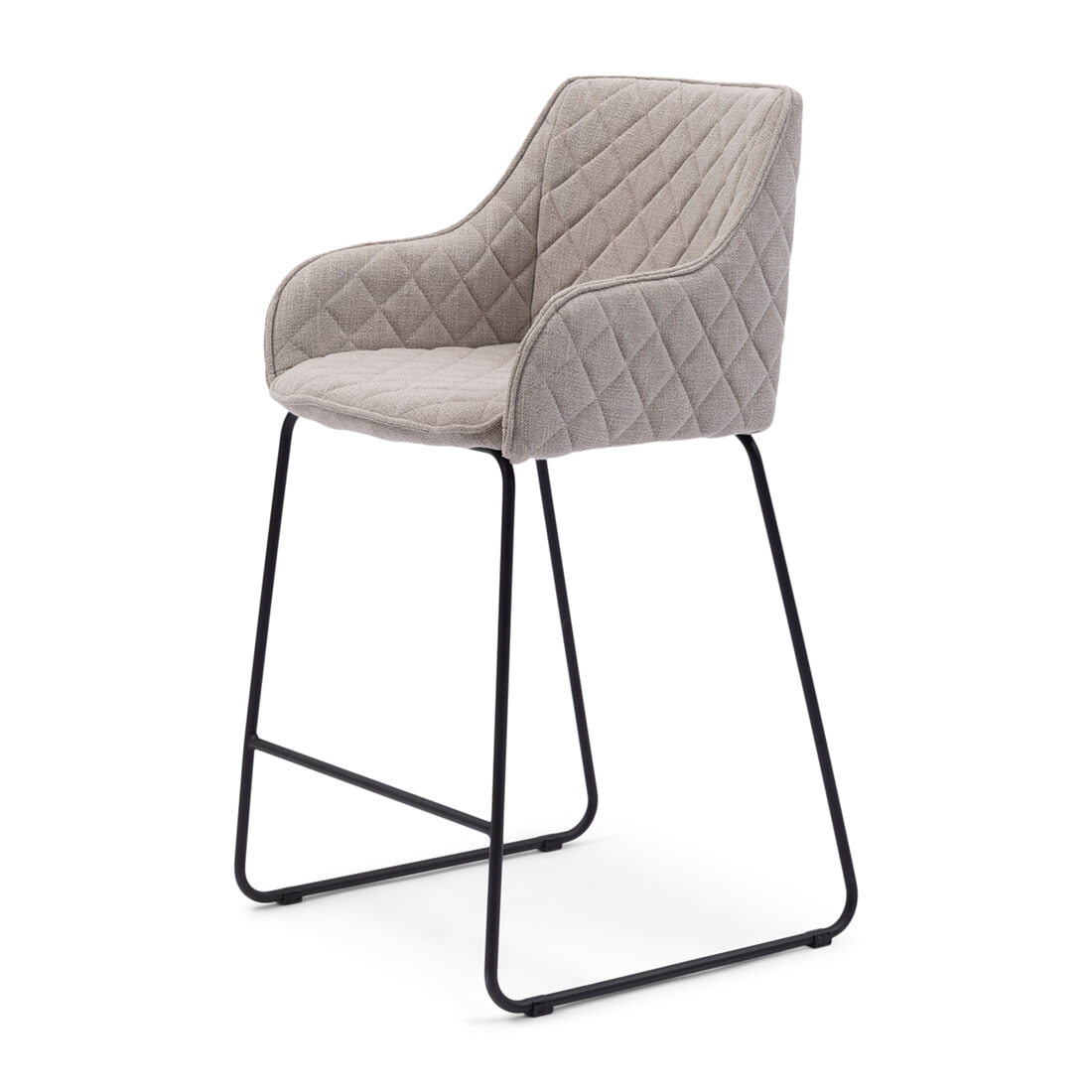 Rivièra Maison Barstoel 'Frisco Drive' Linen, kleur Fabulous Flax (zithoogte 67cm)