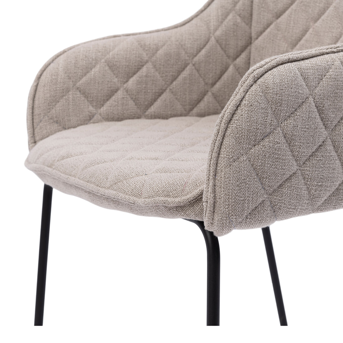 Rivièra Maison Barstoel 'Frisco Drive' Linen, kleur Fabulous Flax (zithoogte 67cm)