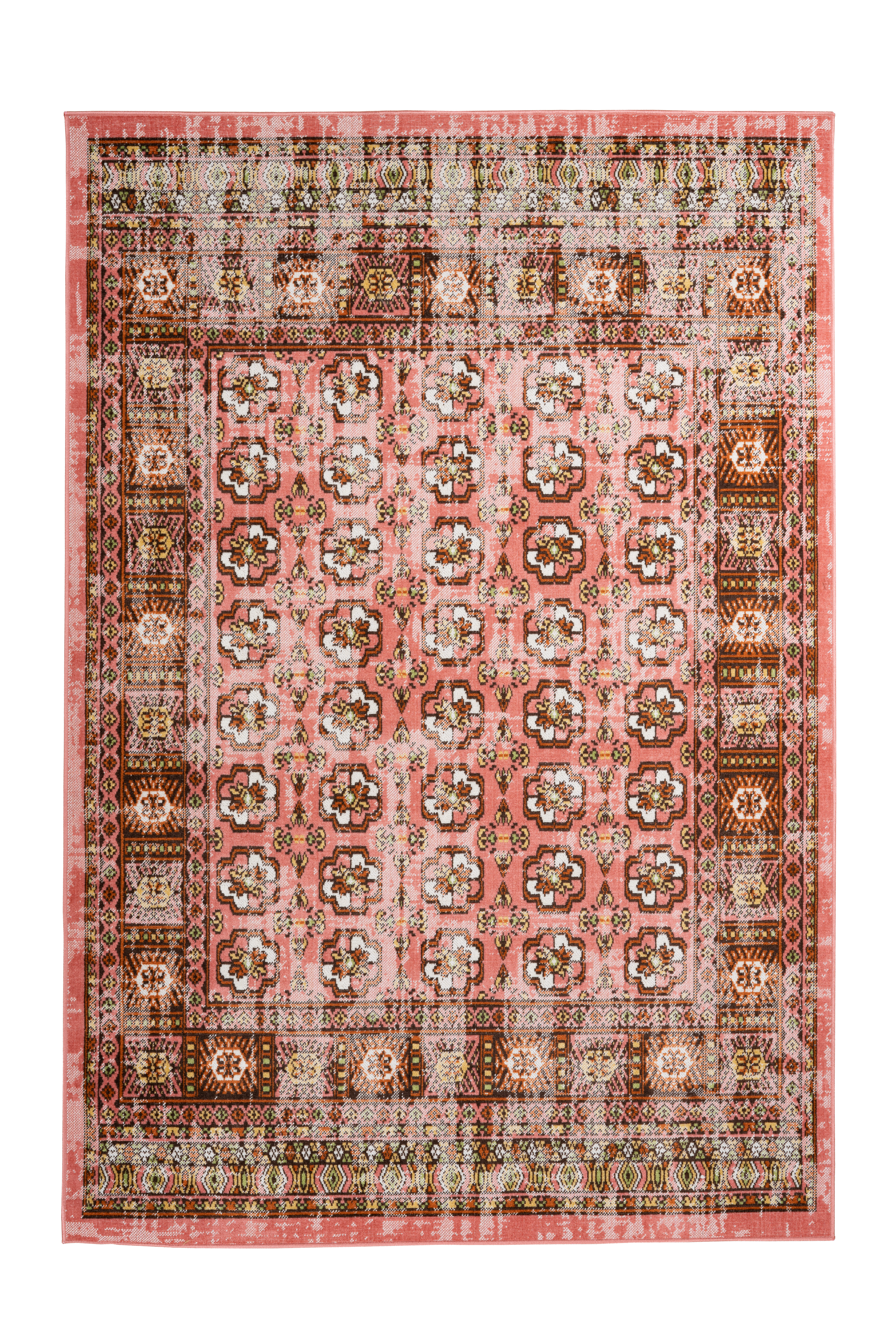 Kayoom Vloerkleed 'Ariya 625' kleur Rood, 80 x 150cm