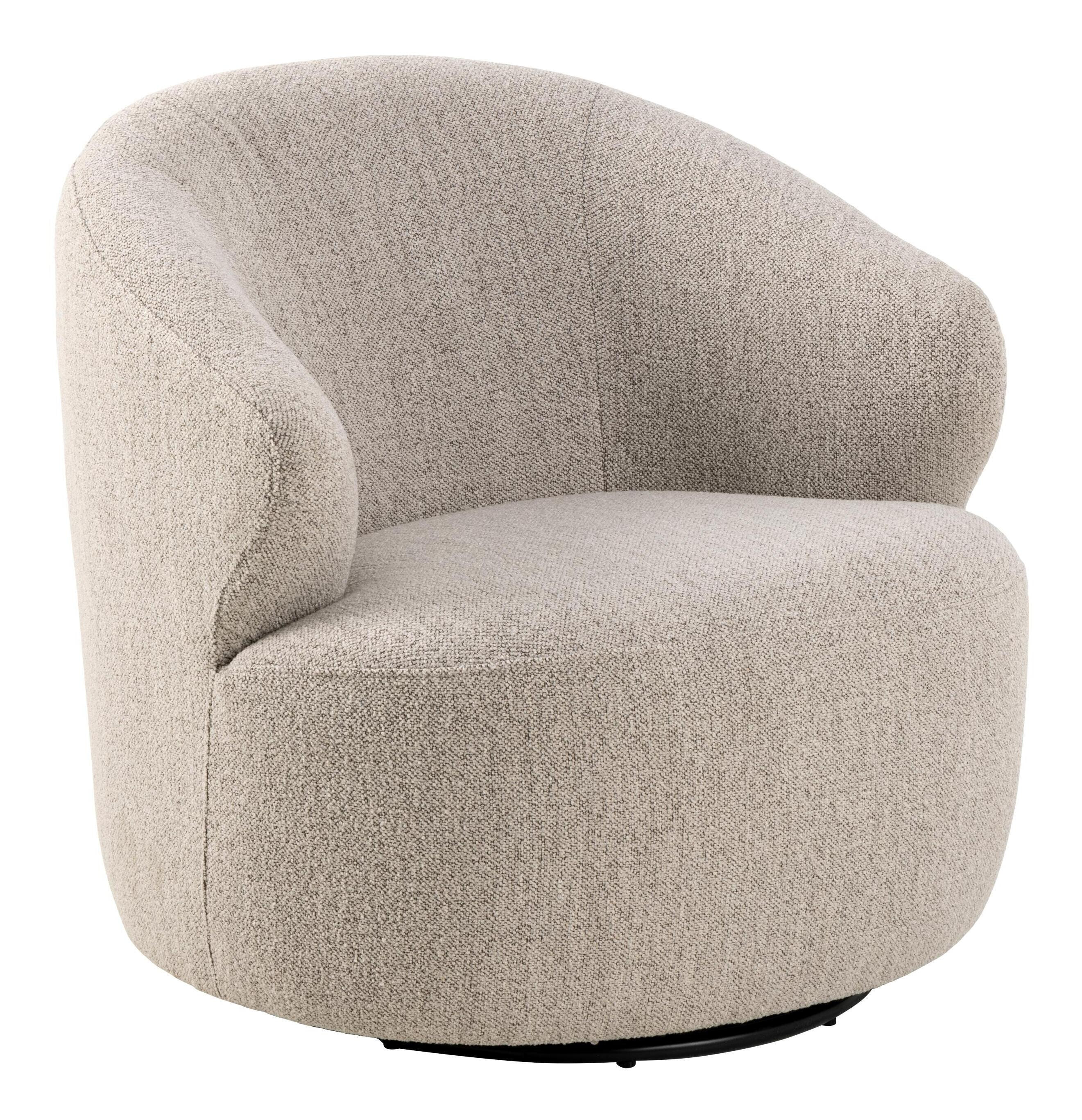 Bendt Draaibare Fauteuil Breah Bouclé - Beige