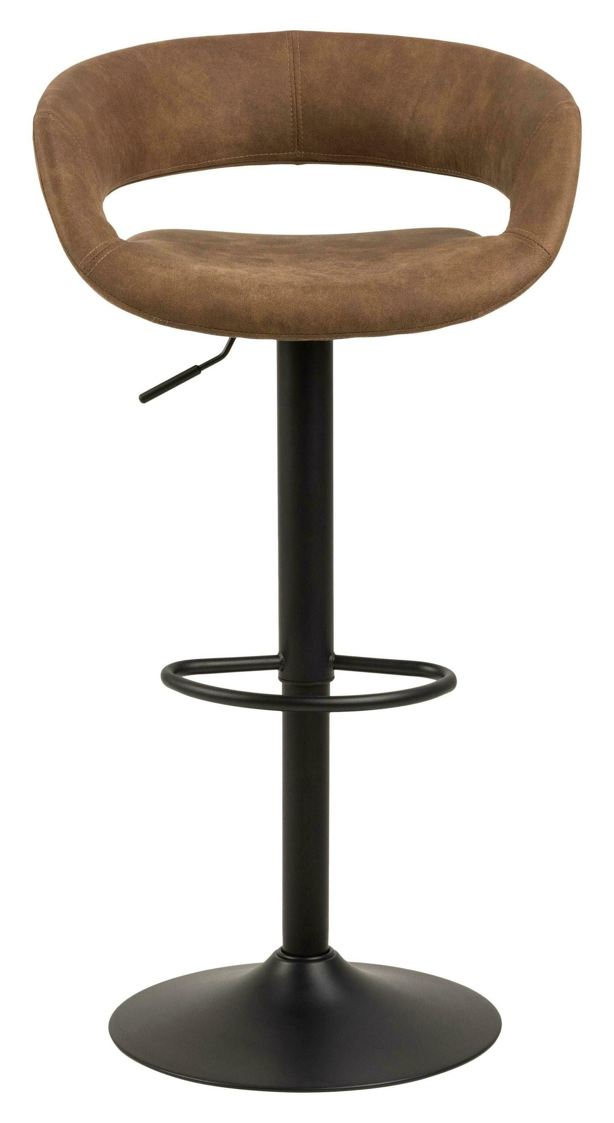 Bendt Barkruk 'Pia' (zithoogte 59-80cm), kleur Bruin