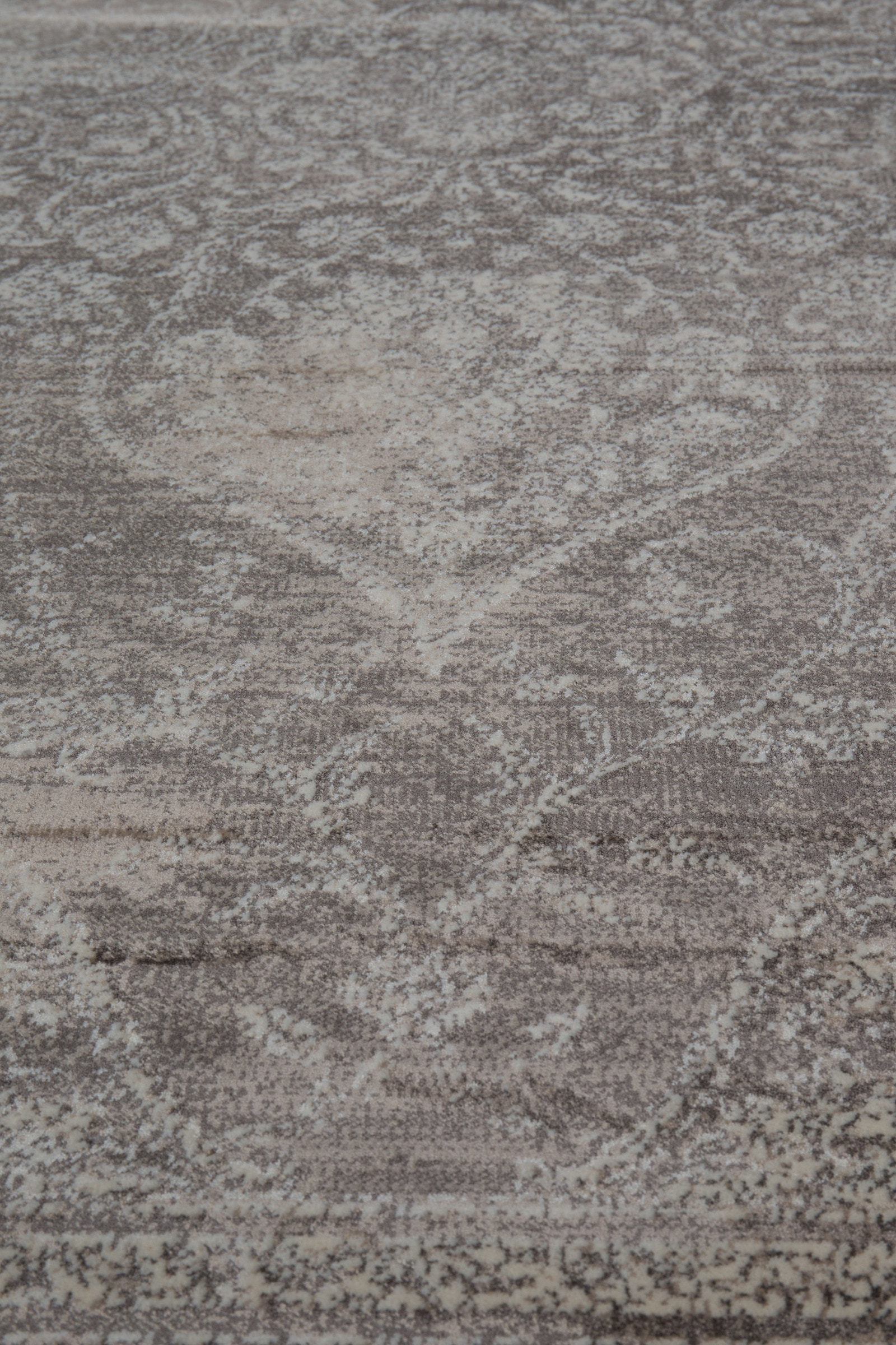 Dutchbone Vloerkleed 'Rugged' 170 x 240cm, kleur Light
