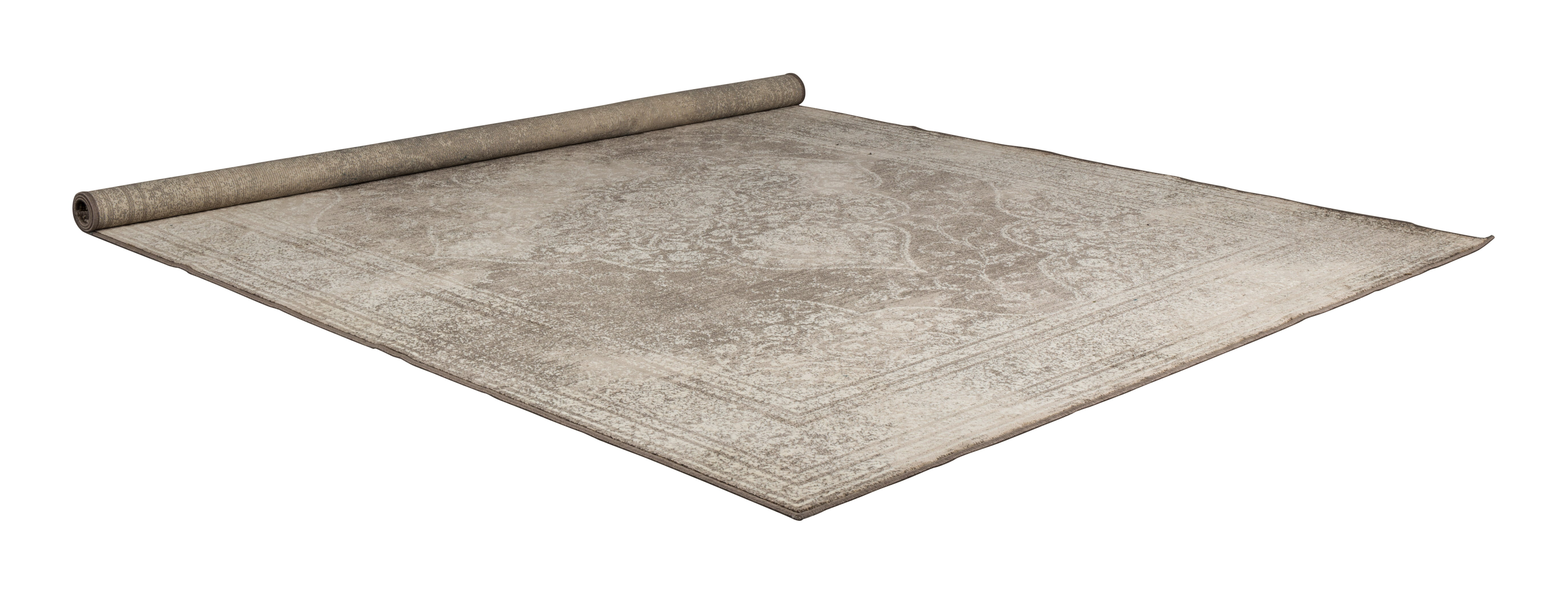 Dutchbone Vloerkleed 'Rugged' 200 x 300cm, kleur Light