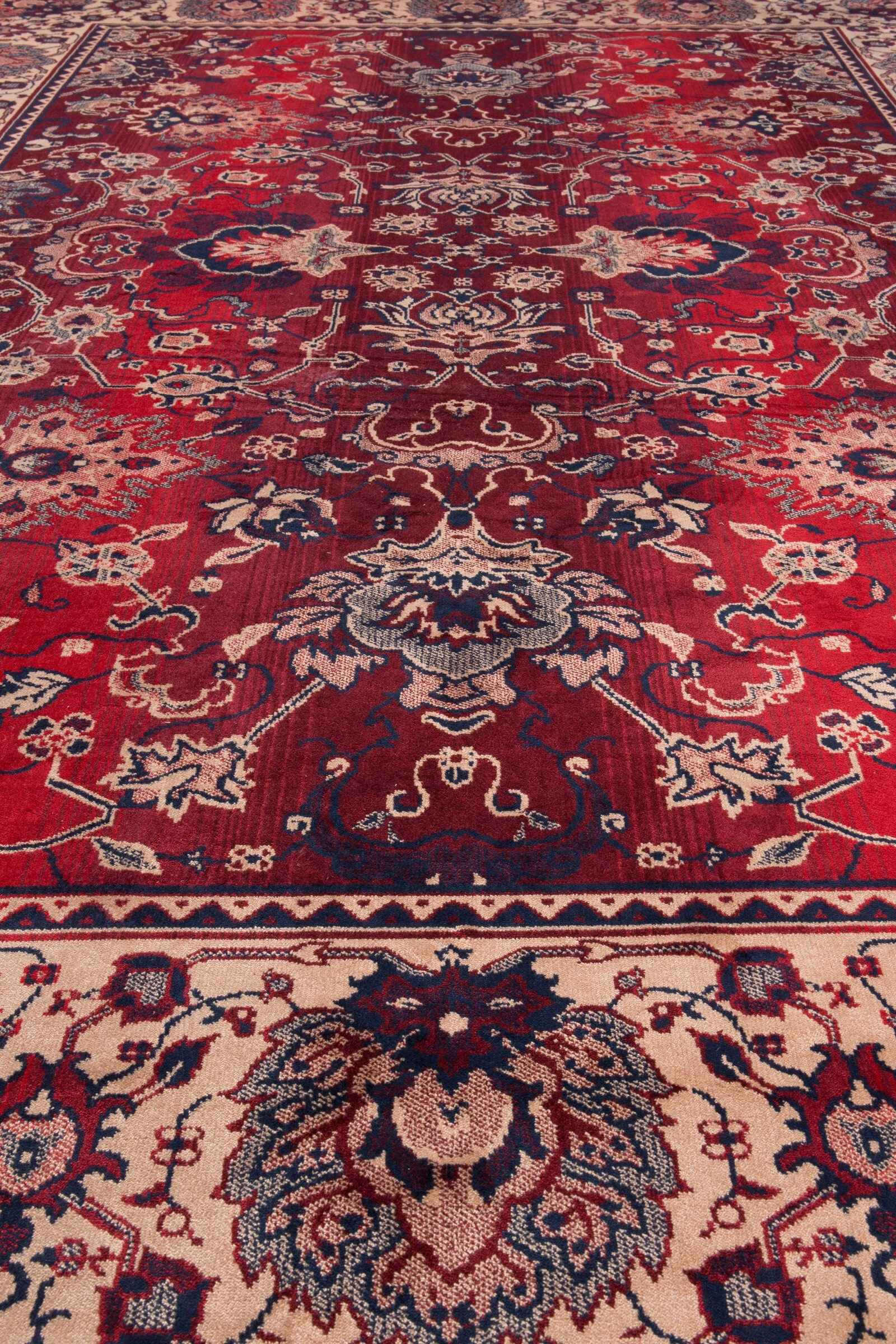 Dutchbone Vloerkleed 'Bid' 200 x 300cm, kleur Old Red