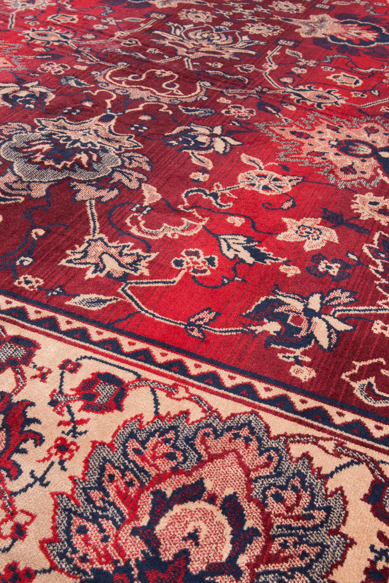 Dutchbone Vloerkleed 'Bid' 200 x 300cm, kleur Old Red