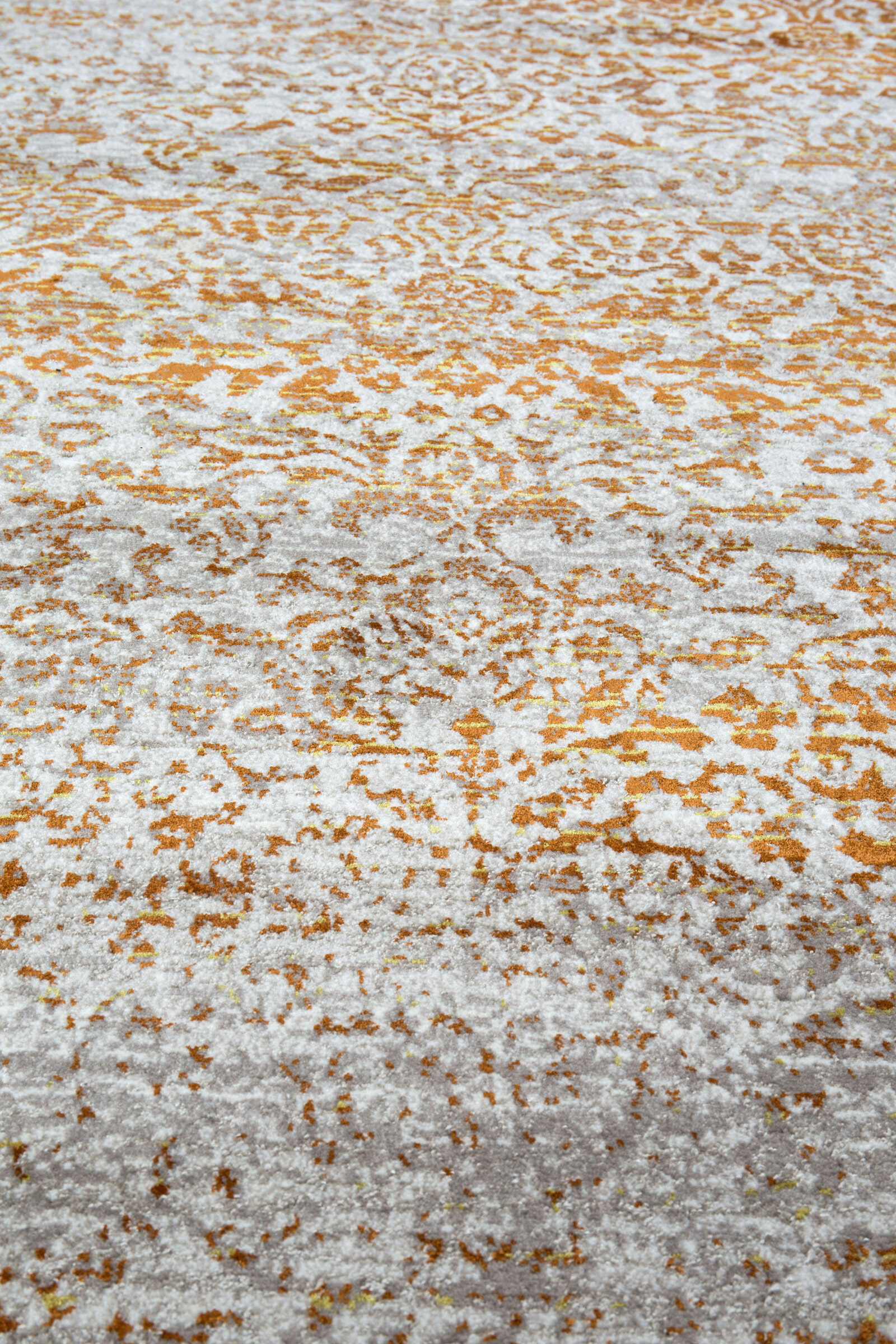 Zuiver Vloerkleed 'Magic' 160 x 230cm, kleur Grijs/Oranje