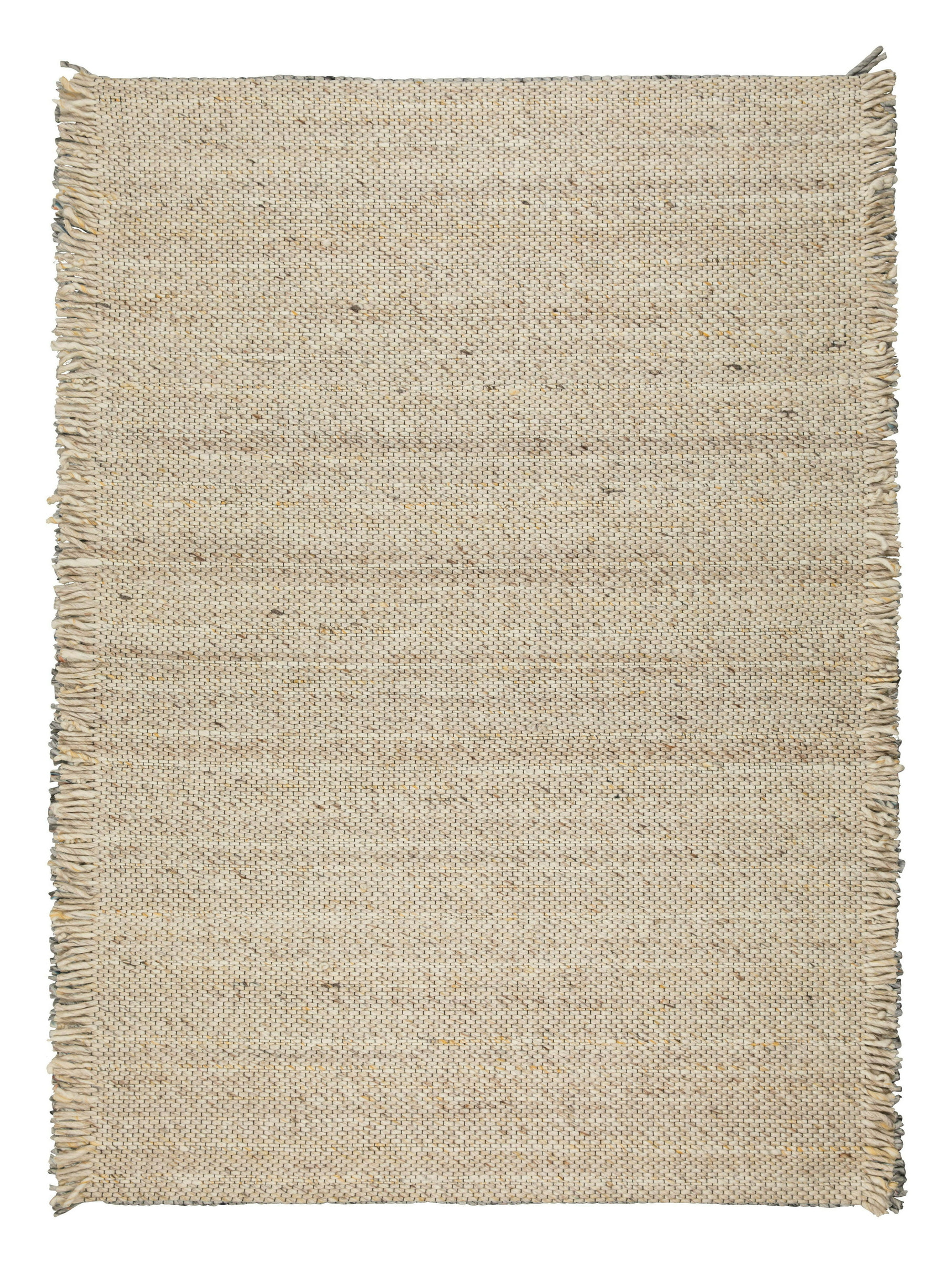 Zuiver Vloerkleed 'Frills' 170 x 240cm, kleur Beige/Geel