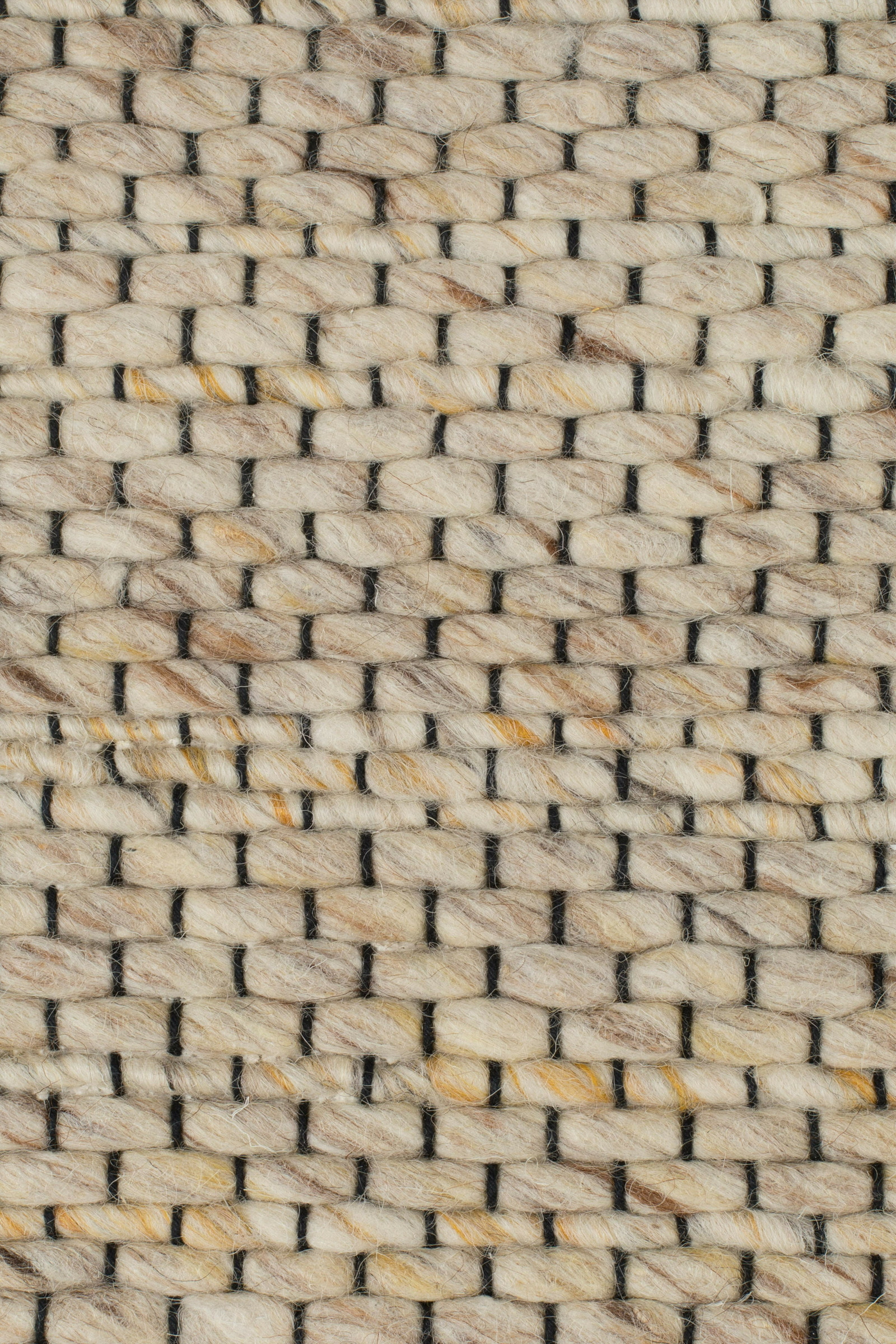 Zuiver Vloerkleed 'Frills' 170 x 240cm, kleur Beige/Geel
