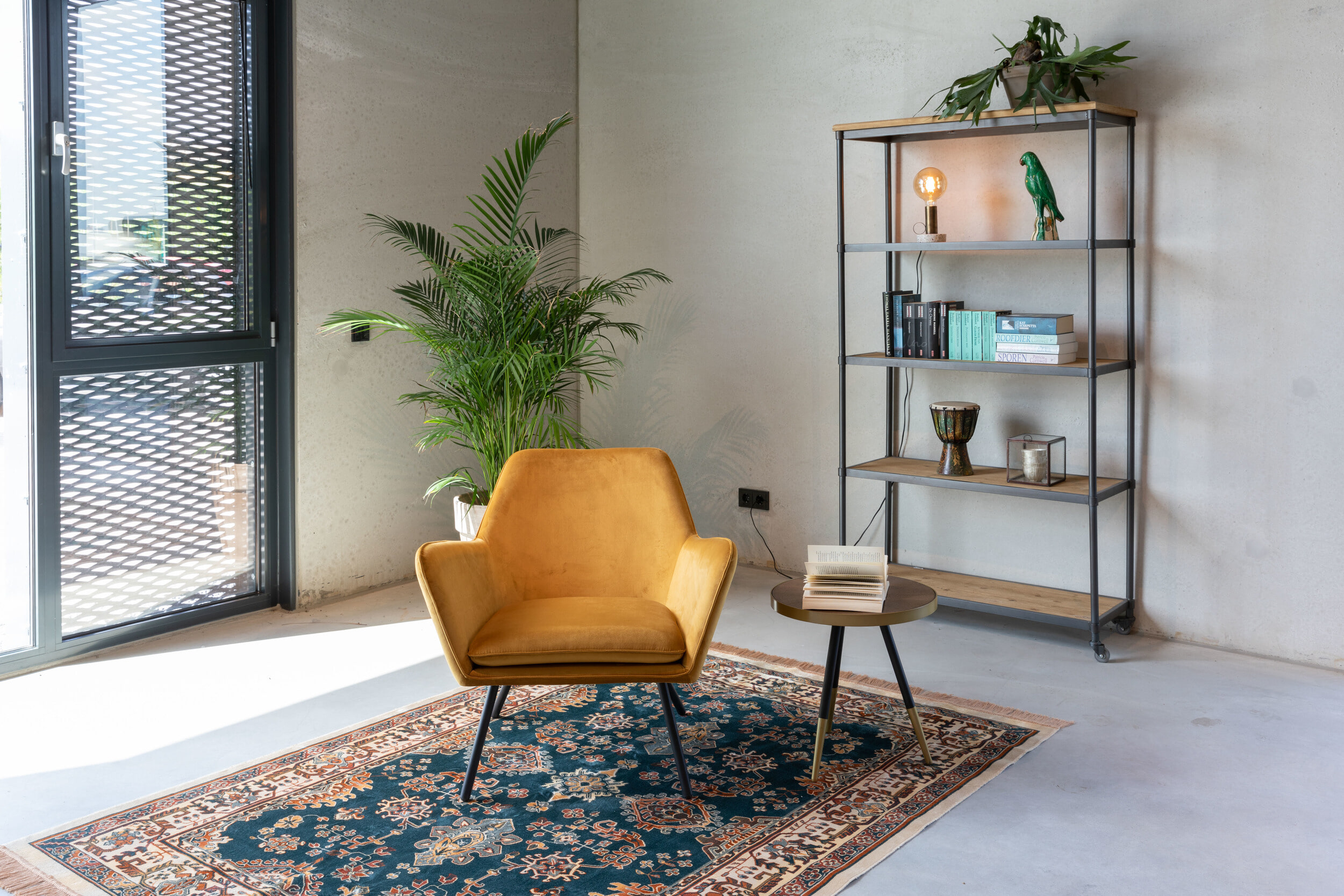 ZILT Vloerkleed 'Boog' 200x300cm, kleur Camel