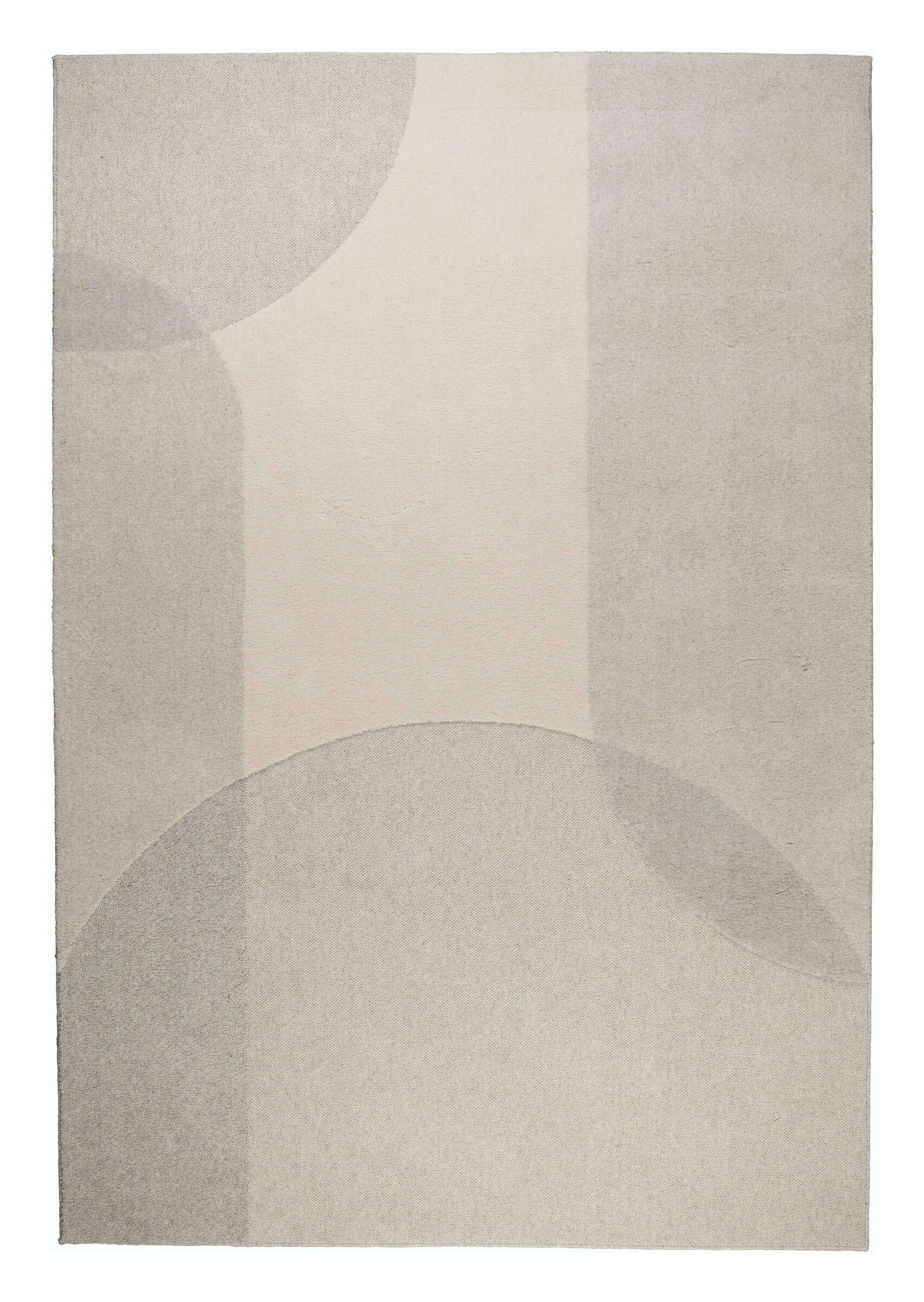 Zuiver Vloerkleed 'Dream' kleur Naturel/Grijs