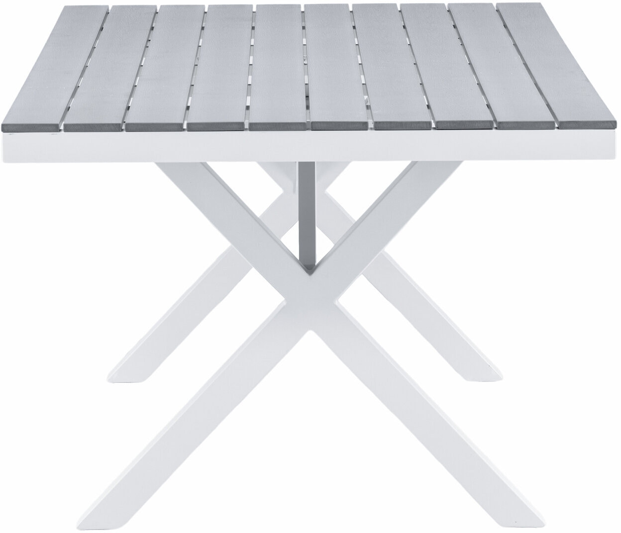 Nohr Tuintafel 'Ceddrick' 200 x 100cm, kleur Lichtgrijs
