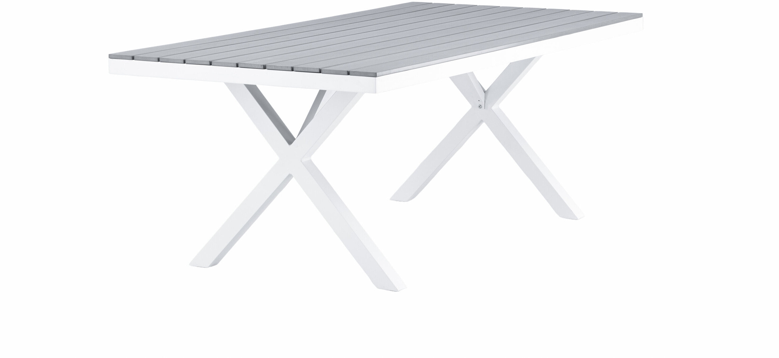 Nohr Tuintafel 'Ceddrick' 200 x 100cm, kleur Lichtgrijs