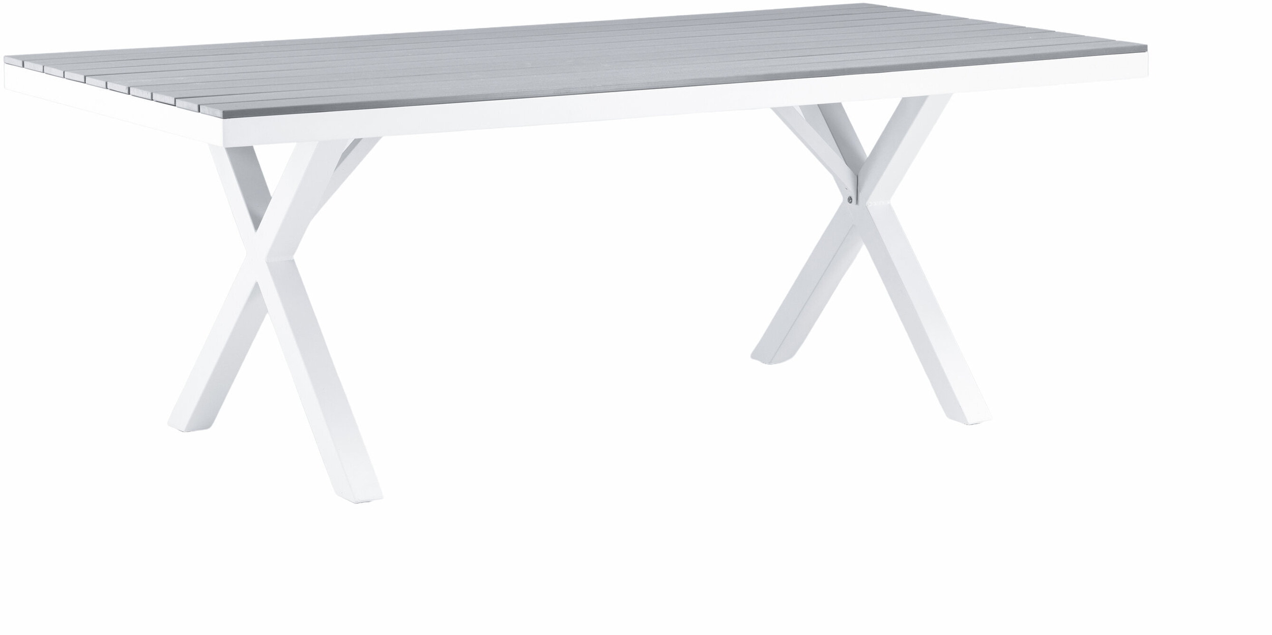 Nohr Tuintafel 'Ceddrick' 200 x 100cm, kleur Lichtgrijs