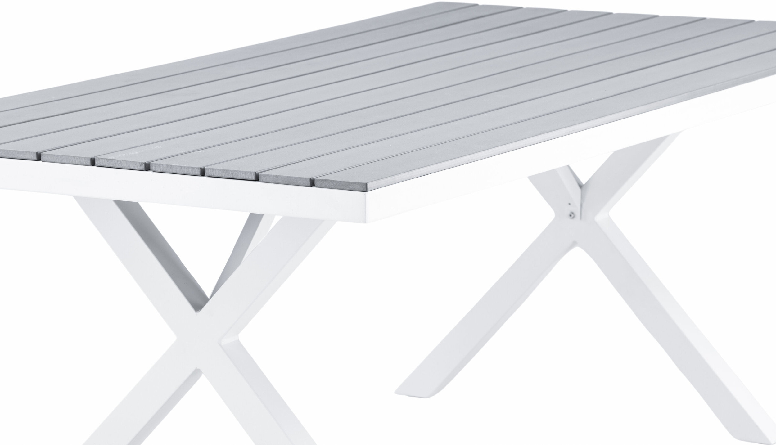 Nohr Tuintafel 'Ceddrick' 200 x 100cm, kleur Lichtgrijs
