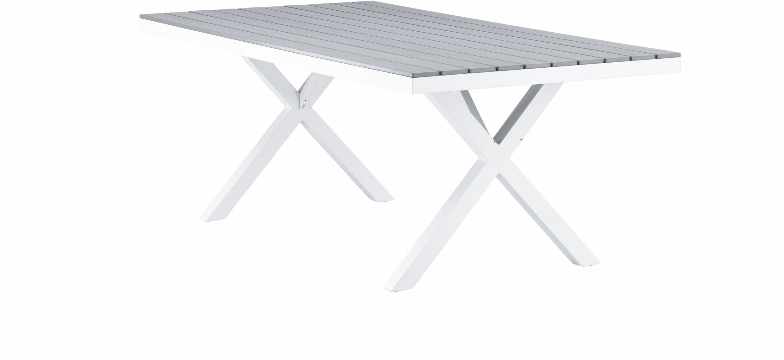 Nohr Tuintafel 'Ceddrick' 200 x 100cm, kleur Lichtgrijs