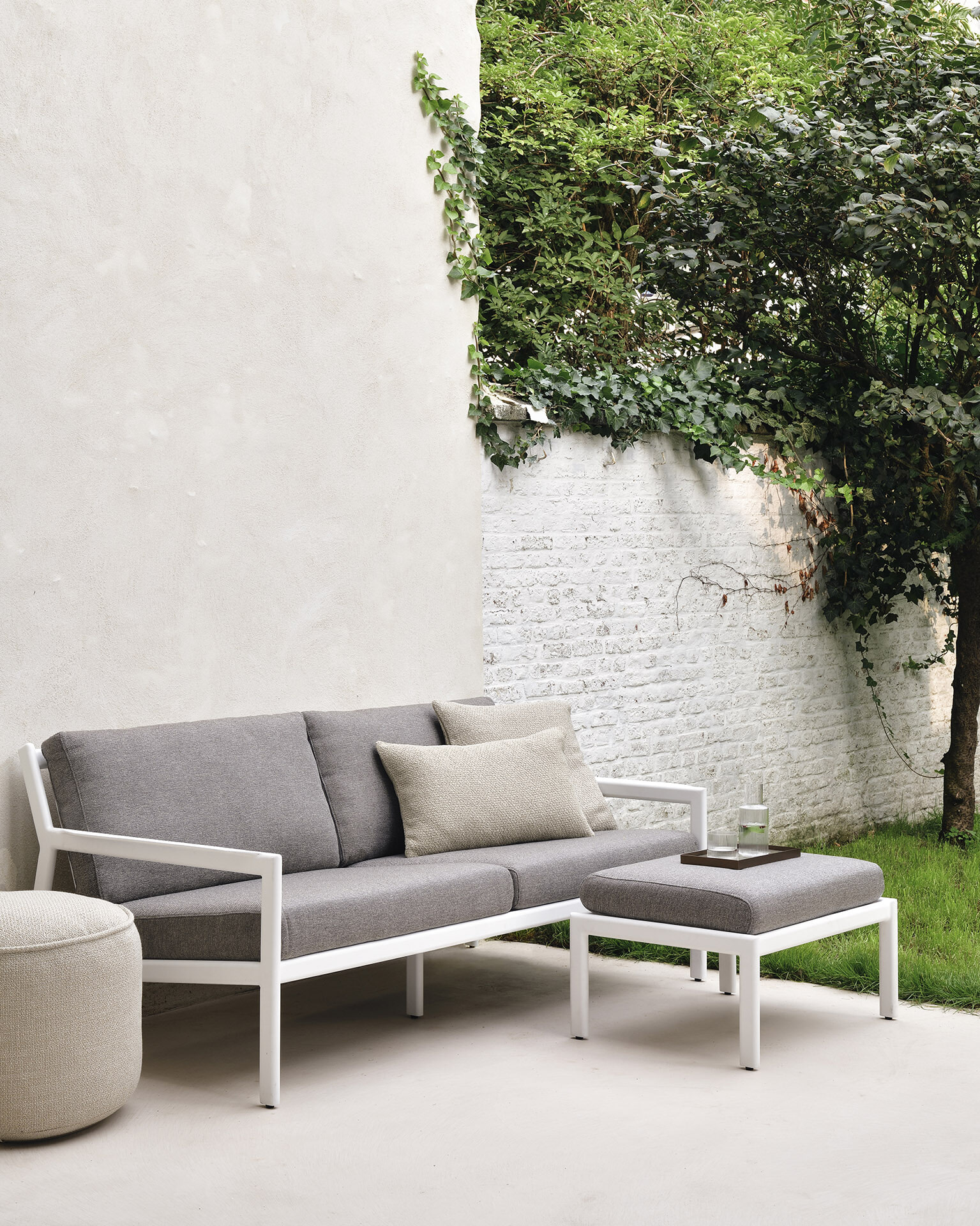 Ethnicraft Tuinkussen 'Jack' t.b.v. Outdoor Fauteuil Jack, kleur Mokka