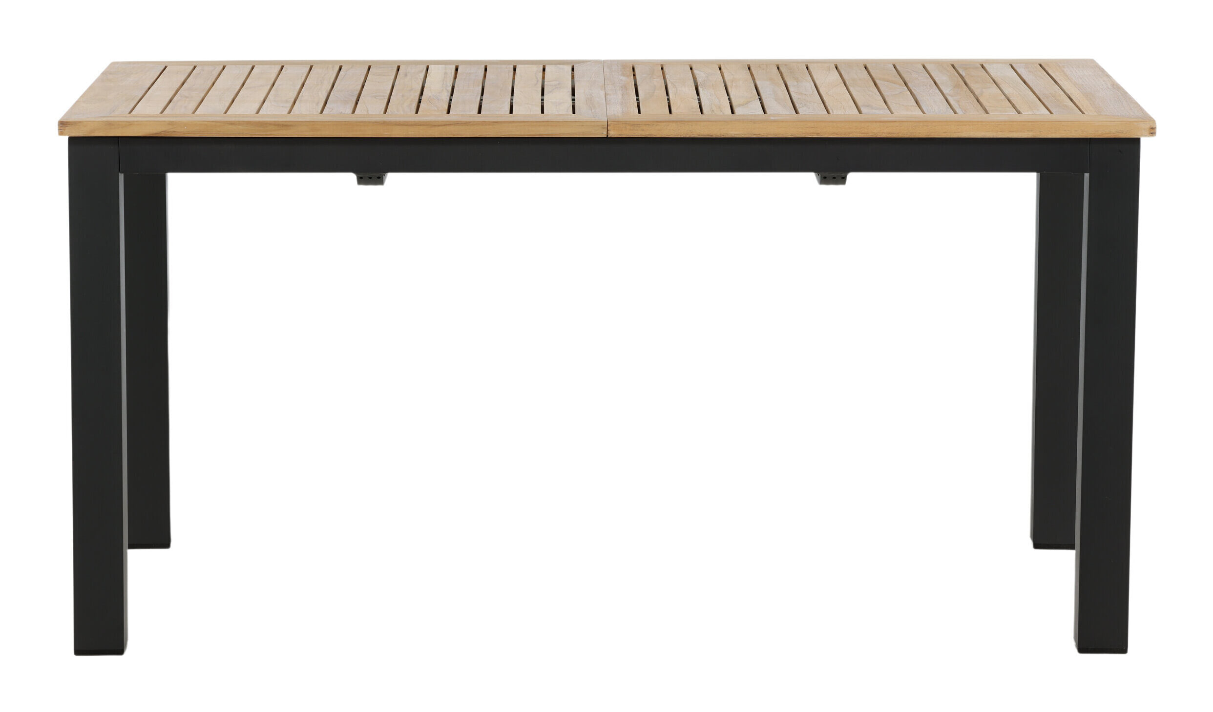 Nohr Uitschuifbare Tuintafel 'Taysha' Teakhout, 152/210 x 90cm, kleur Zwart