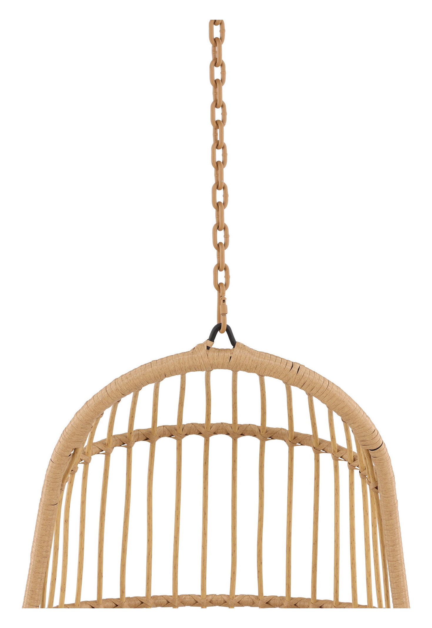Nohr Hangstoel 'Pattrick' Rotan, kleur Naturel (excl. standaard)