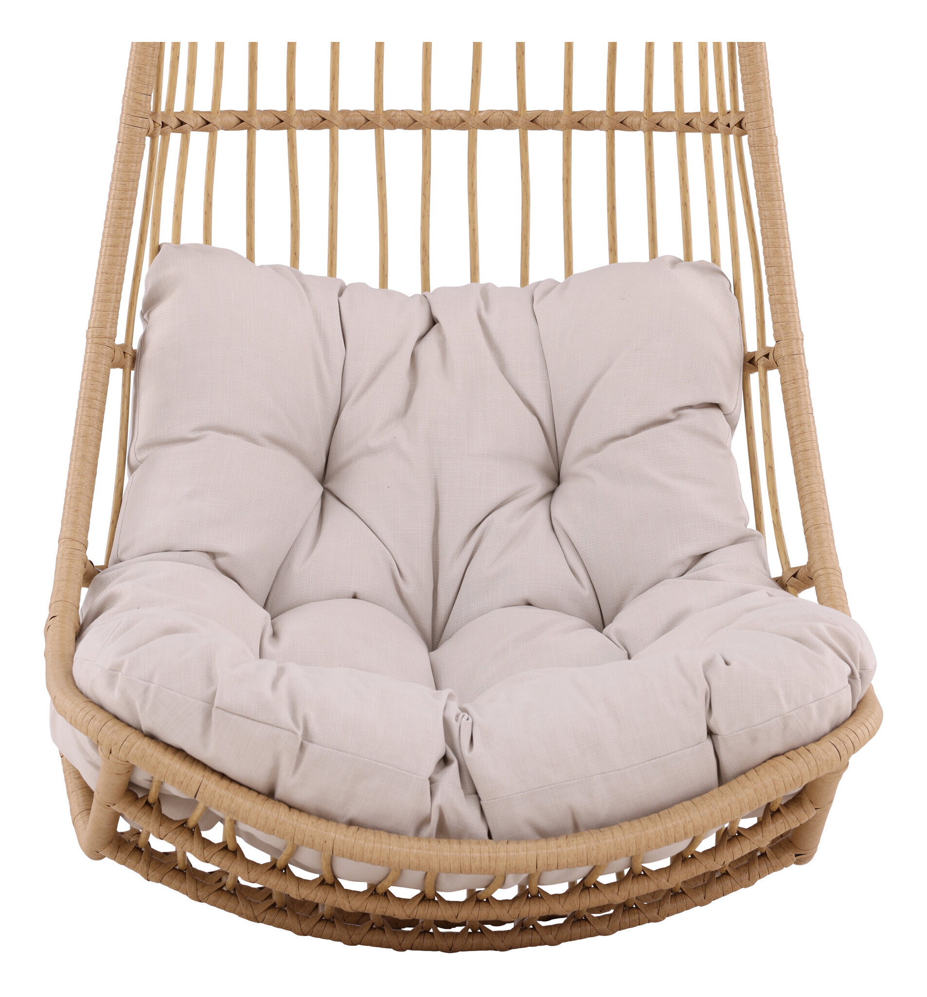 Nohr Hangstoel 'Pattrick' Rotan, kleur Naturel (excl. standaard)