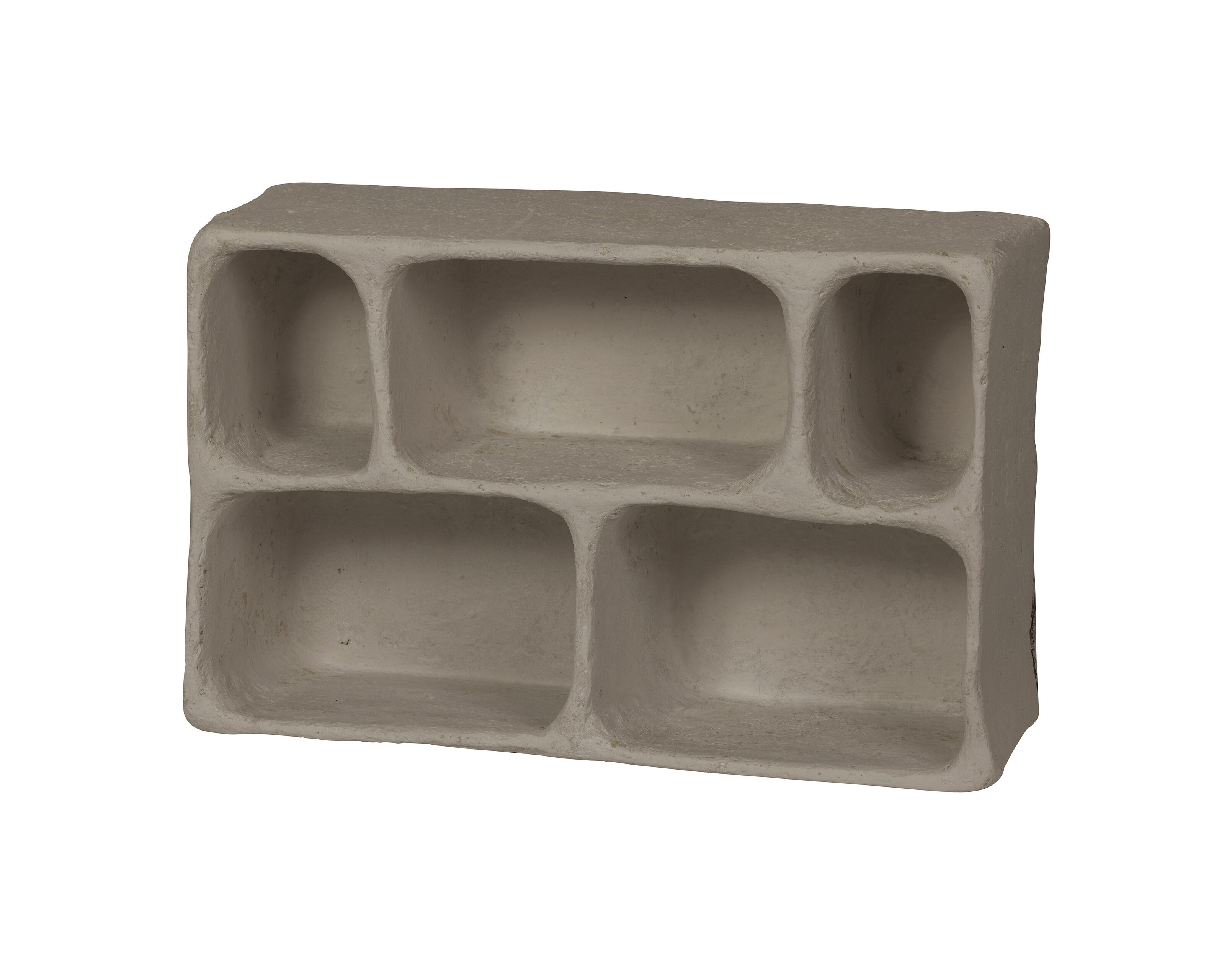 BePureHome Wandrek 'Clay' 70 x 45cm, kleur Grijs BePureHome Wandrek 'Clay' 70 x 45cm, kleur Grijs