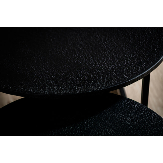 BASE Salontafel 'Armand' Set van 2 stuks, kleur Zwart