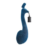 Light & Living Wandlamp 'Peacock' Velvet, kleur Blauw