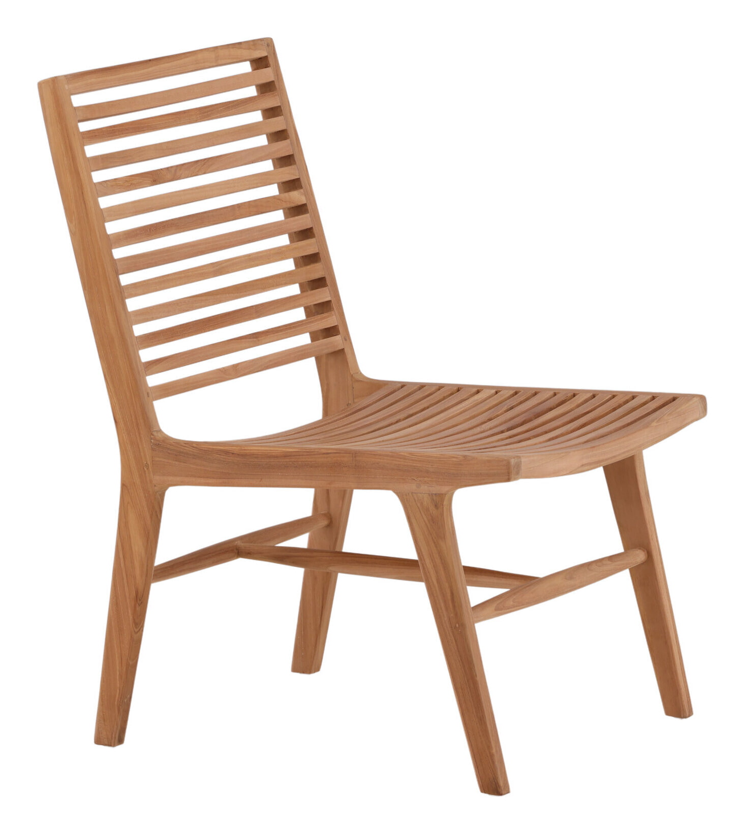 Nohr Outdoor Loungestoel 'Hervey' Teakhout