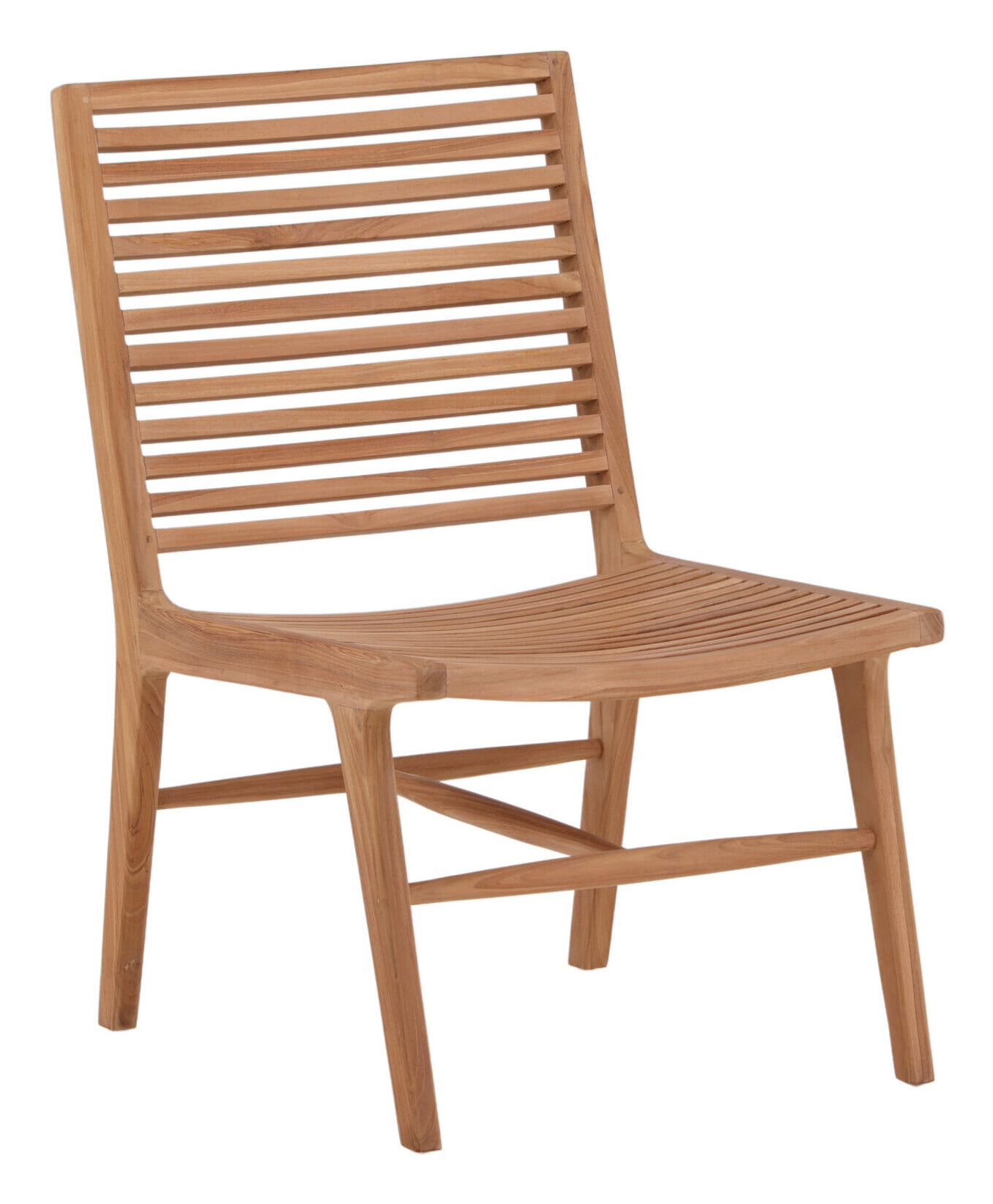 Nohr Outdoor Loungestoel 'Hervey' Teakhout
