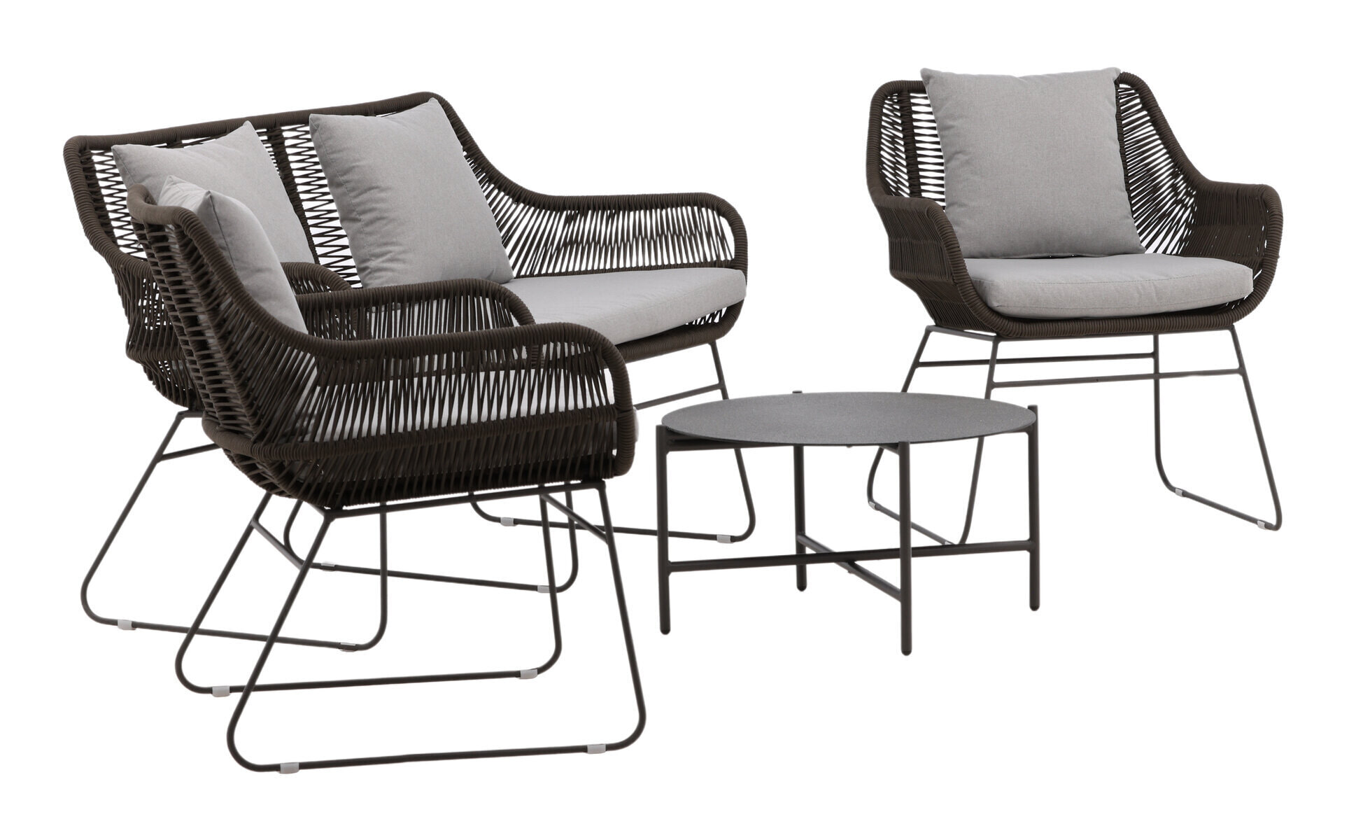 Nohr Loungeset 'Missie' Met bank, 2 loungestoelen en tafel