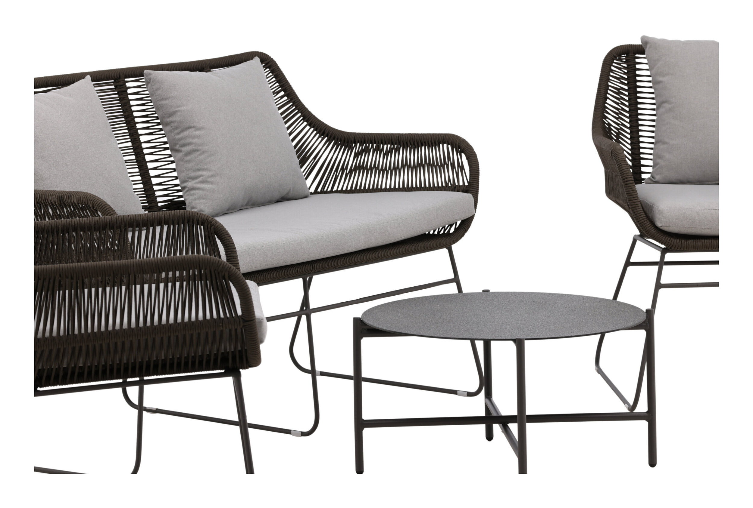 Nohr Loungeset 'Missie' Met bank, 2 loungestoelen en tafel