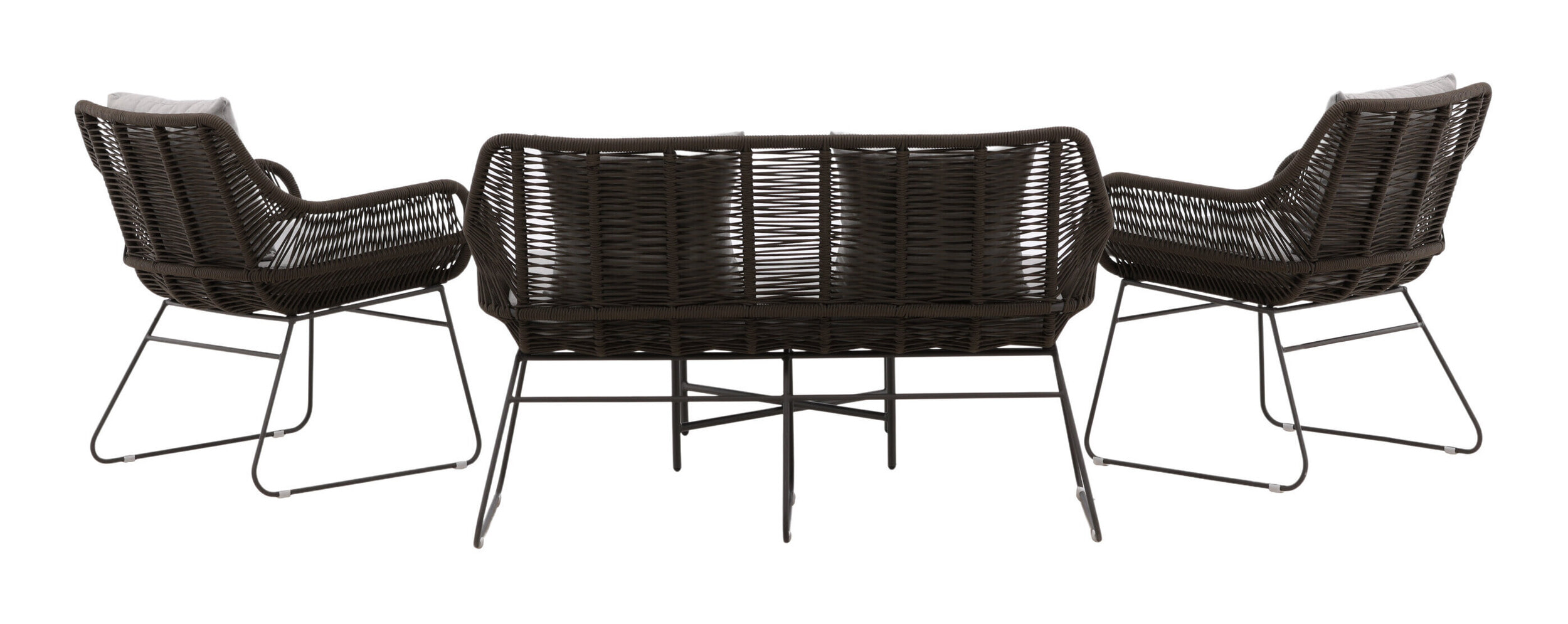 Nohr Loungeset 'Missie' Met bank, 2 loungestoelen en tafel