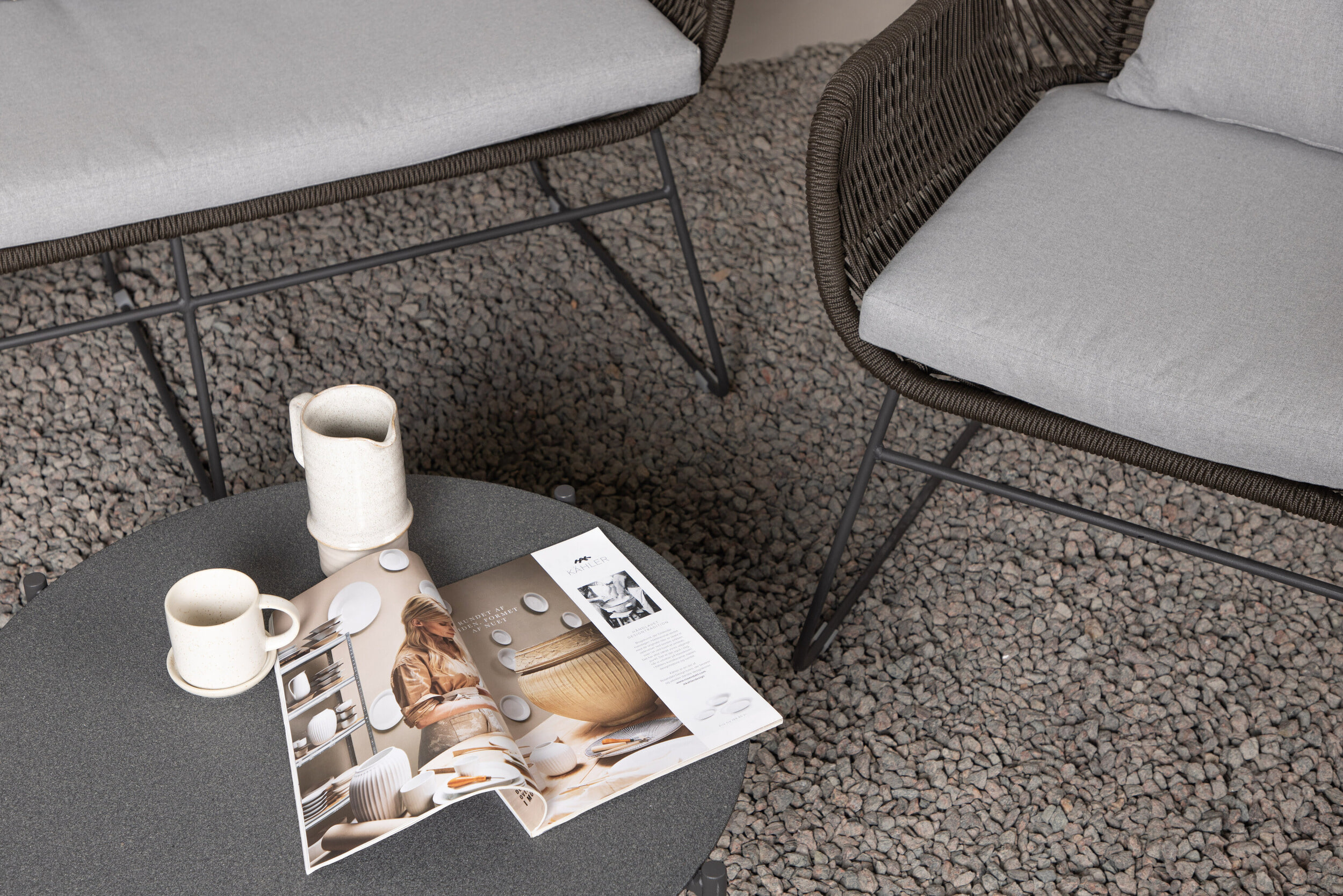 Nohr Loungeset 'Missie' Met bank, 2 loungestoelen en tafel