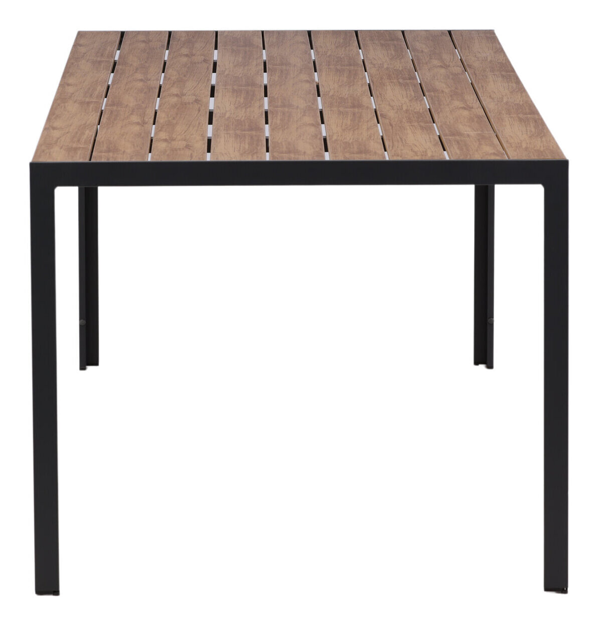 Nohr Tuintafel 'Erikka' 205 x 90cm, kleur Zwart