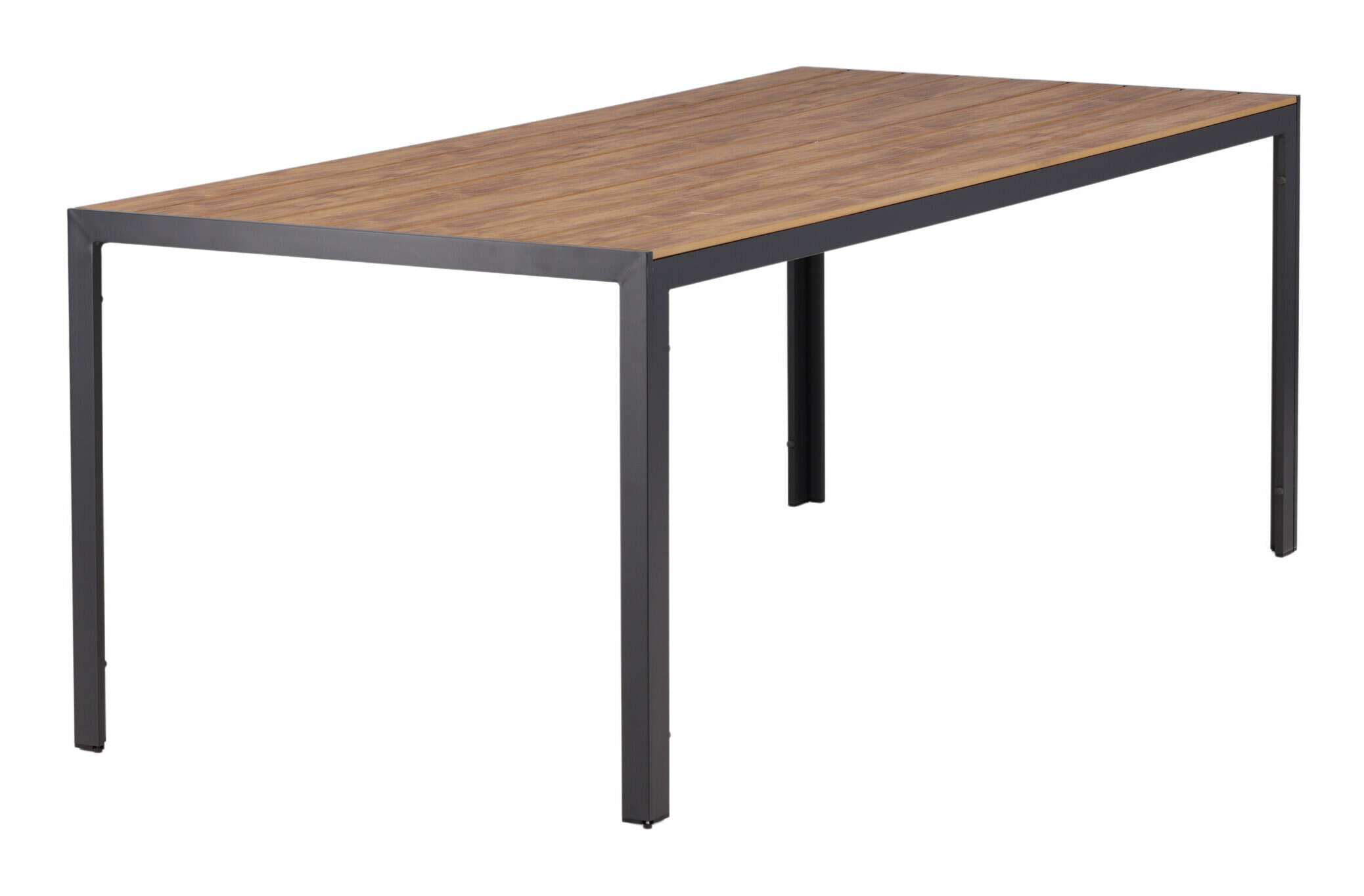 Nohr Tuintafel 'Erikka' 205 x 90cm, kleur Zwart