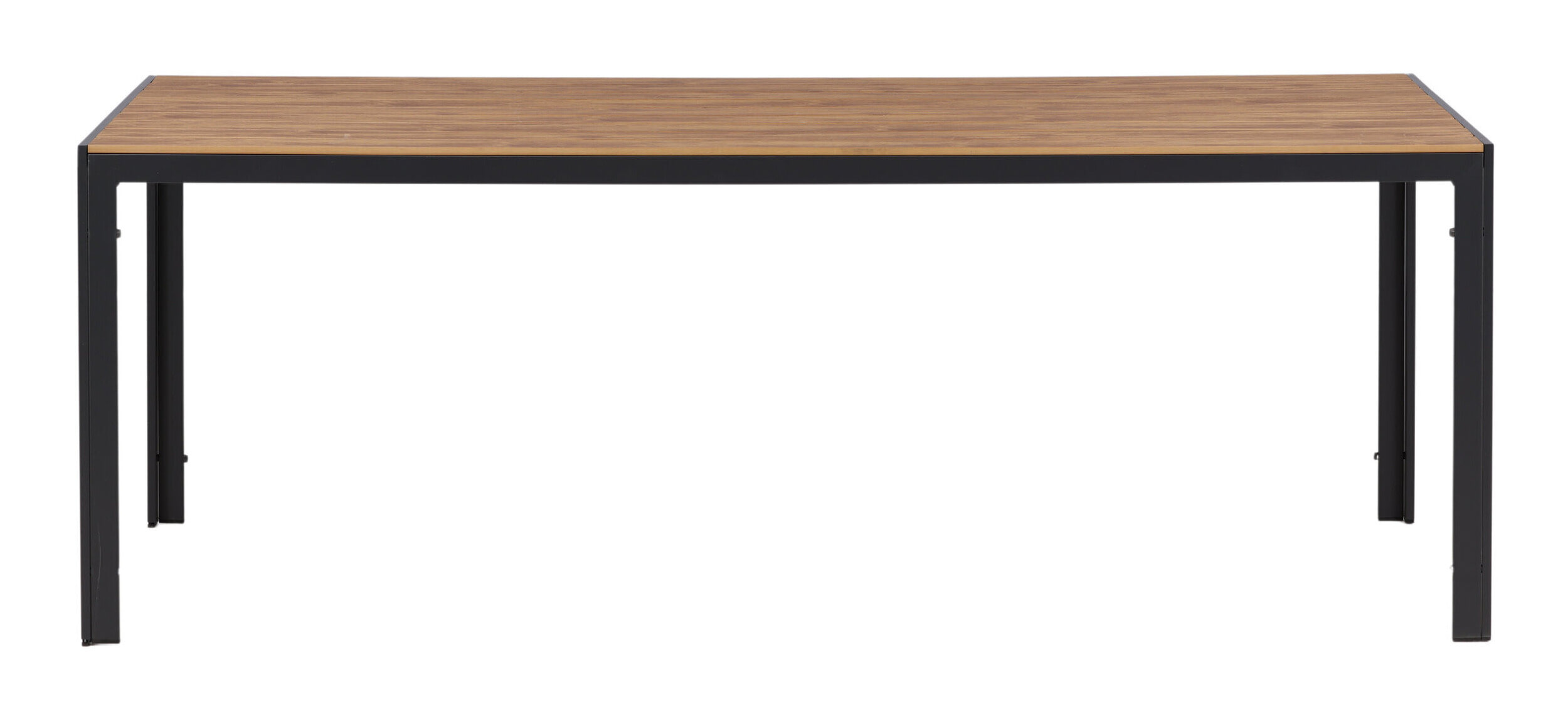 Nohr Tuintafel 'Erikka' 205 x 90cm, kleur Zwart