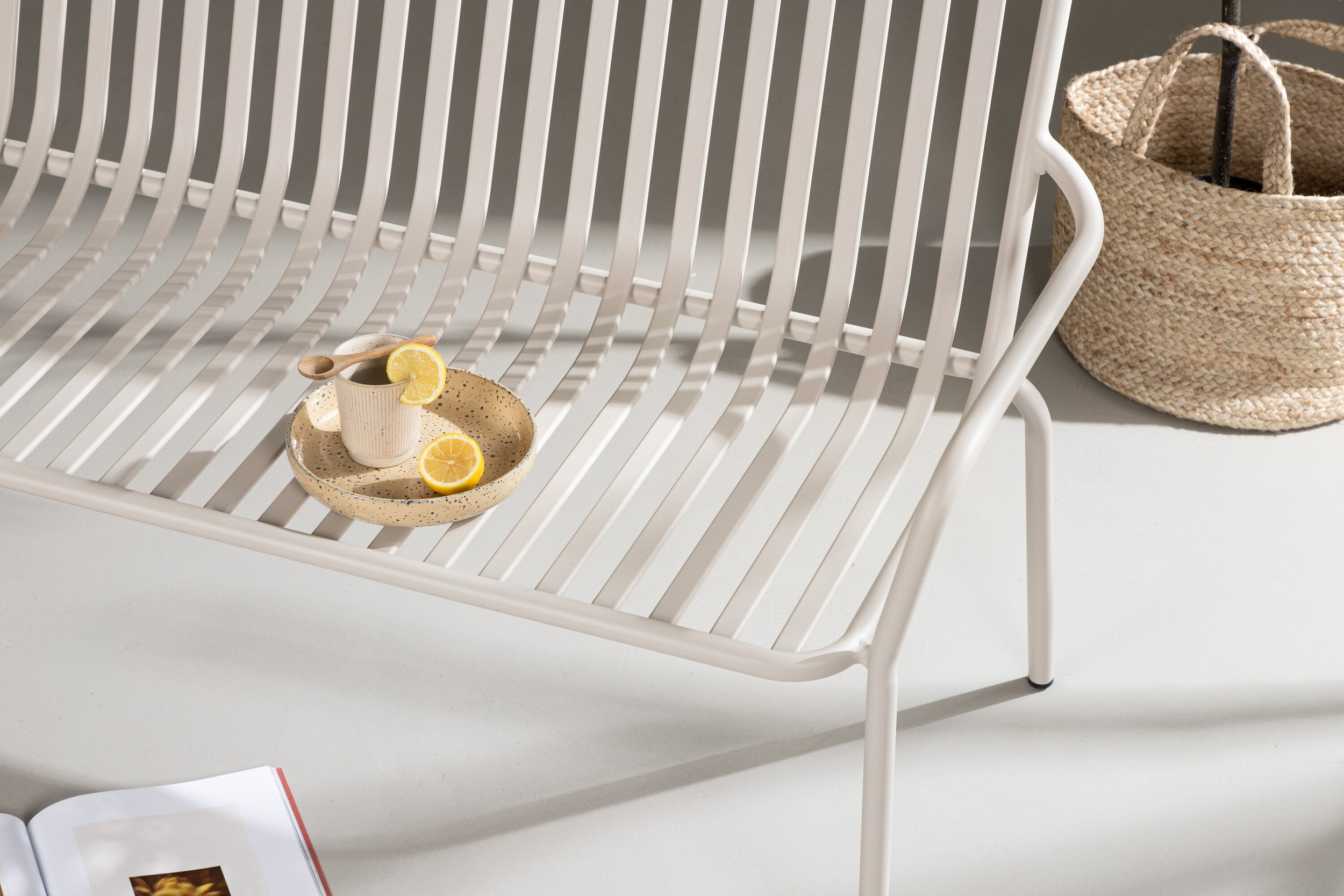 Nohr Tuinbank 'Moncia' 130cm, kleur Beige