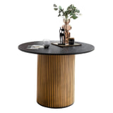 Artistiq Ronde Eettafel 'Shoua' Eiken, 100cm