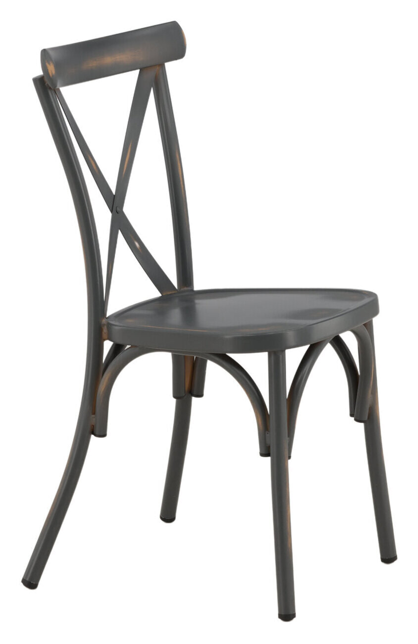 Nohr Tuinstoel 'Lurdes' kleur Donkergrijs