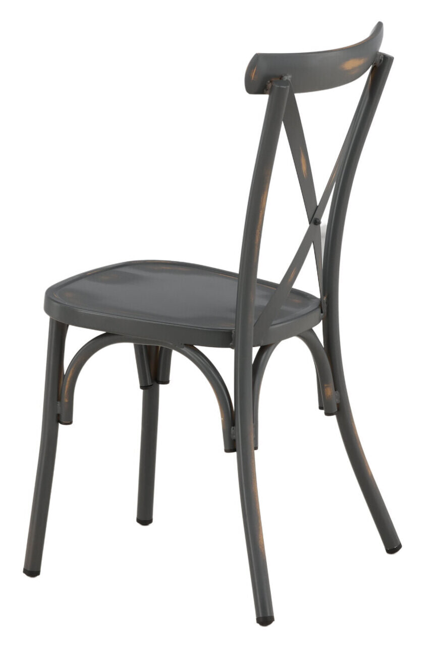 Nohr Tuinstoel 'Lurdes' kleur Donkergrijs