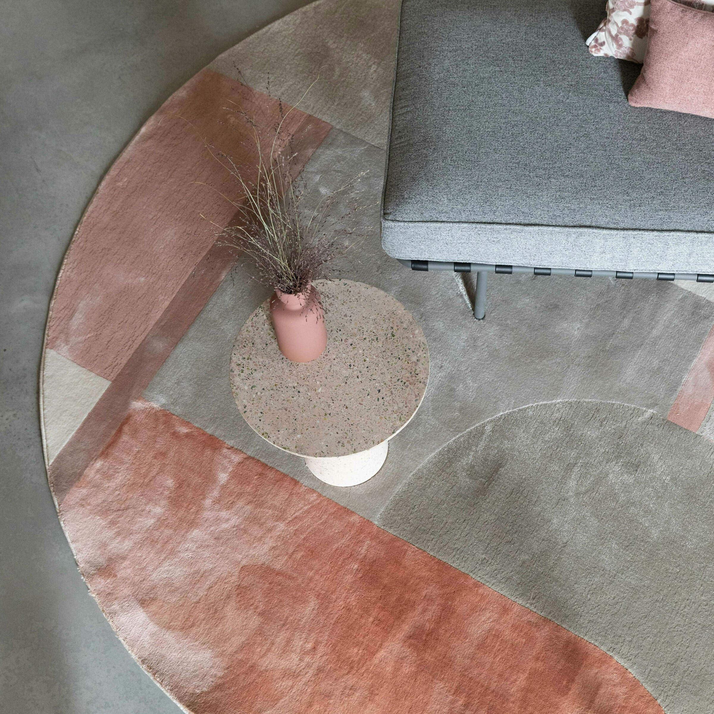 Zuiver Rond Vloerkleed 'Hilton' 240cm