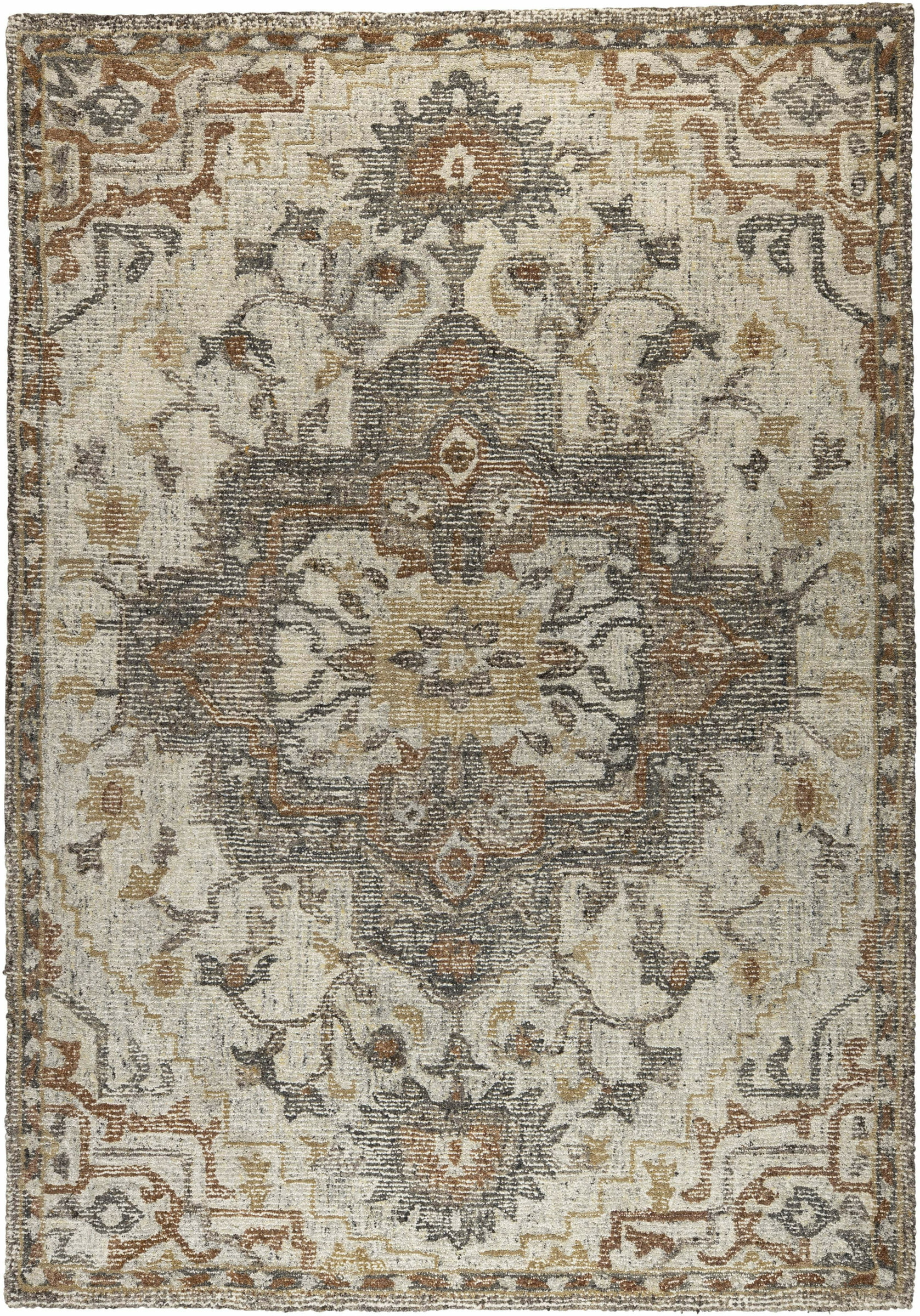 Dutchbone Vloerkleed 'Amori' 200 x 300cm, kleur Grijs