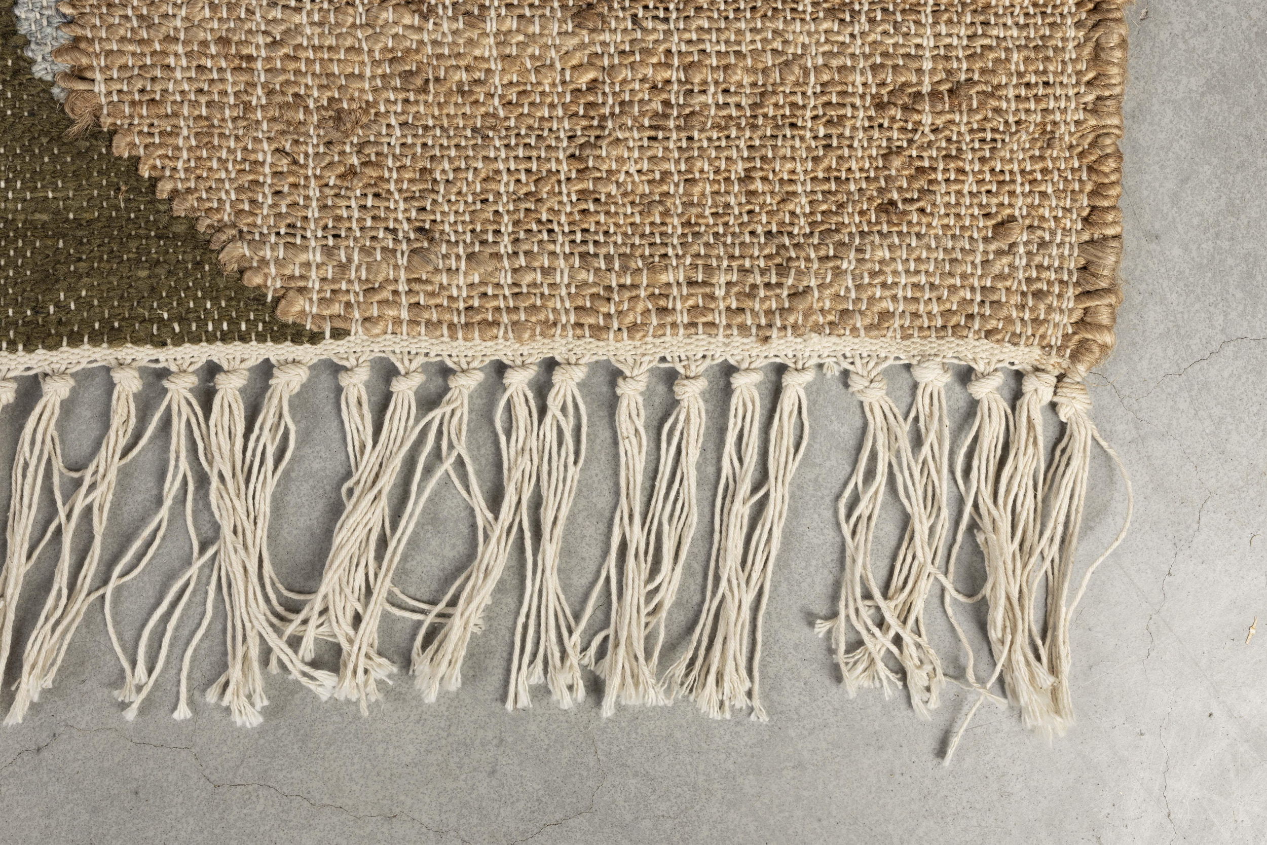 Dutchbone Vloerkleed 'Pavilion' Jute en wol, 200 x 300cm