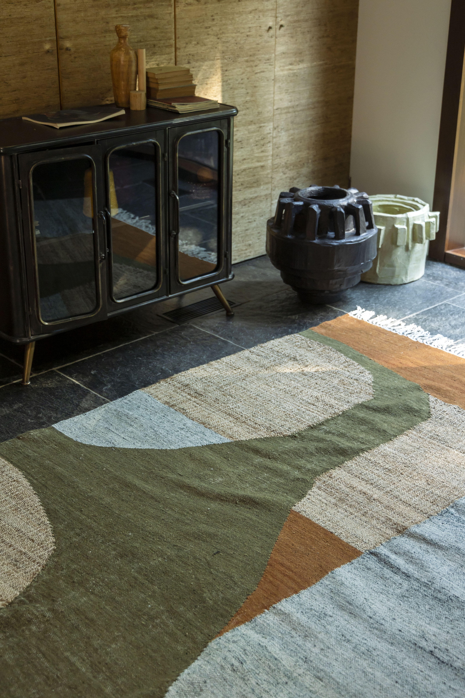 Dutchbone Vloerkleed 'Pavilion' Jute en wol, 200 x 300cm