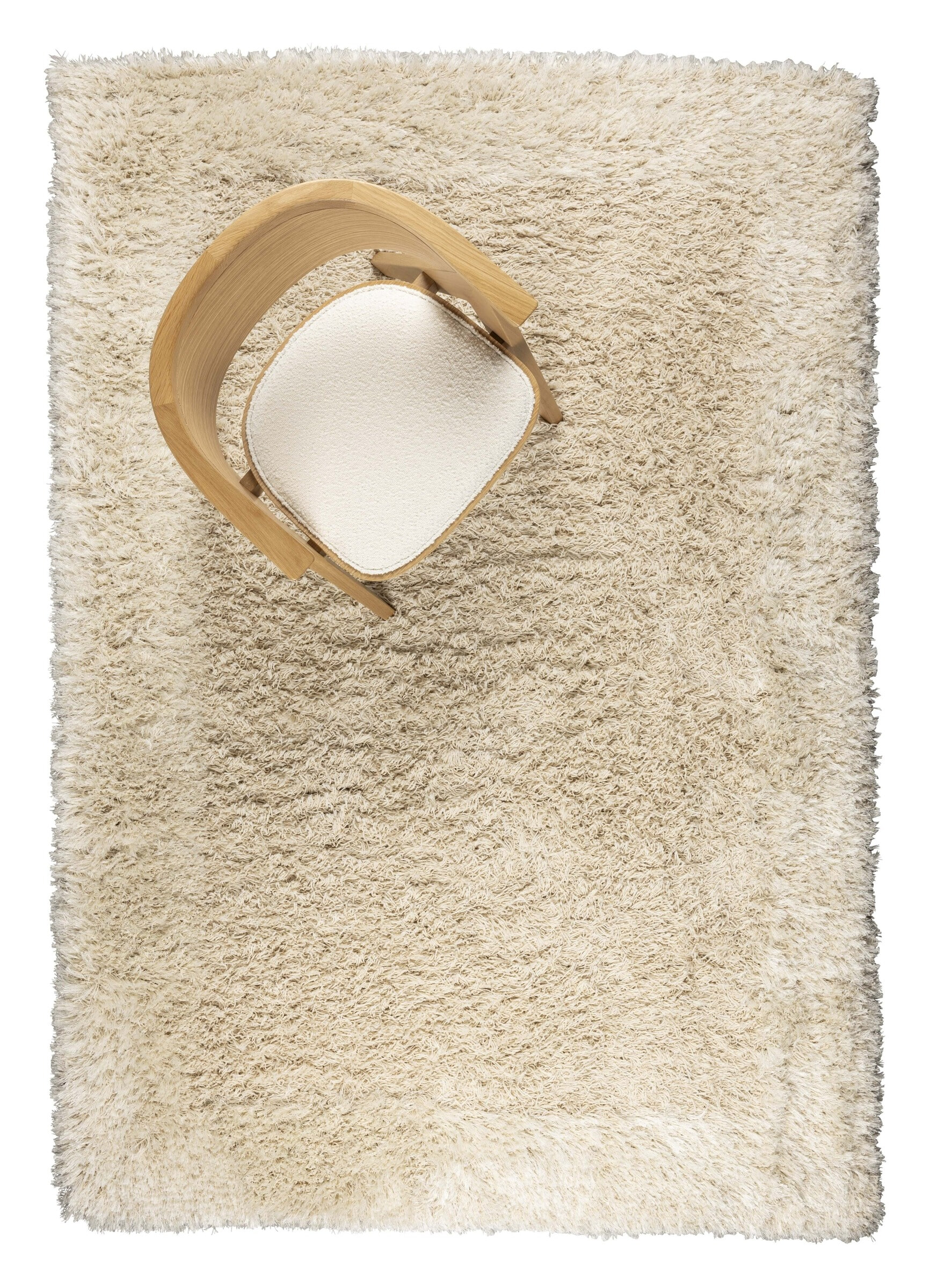 Zuiver Vloerkleed 'Curly' Wol, 160 x 230cm
