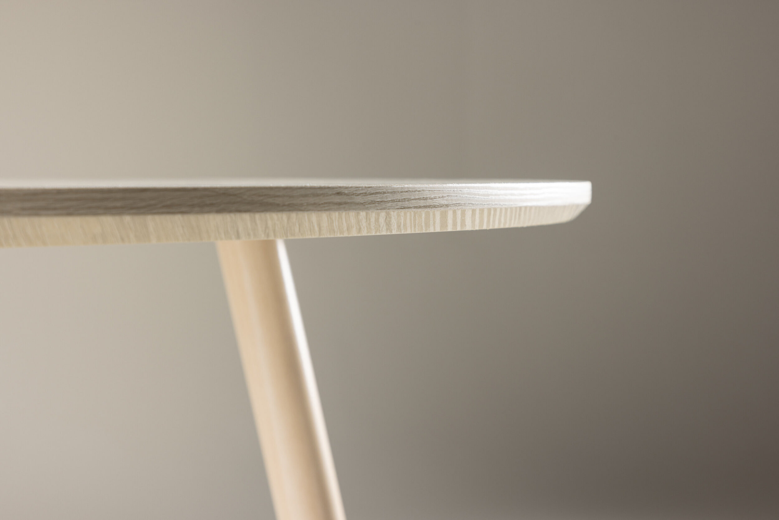 Nohr Ronde Eettafel 'Quennel' 100cm, kleur Whitewash